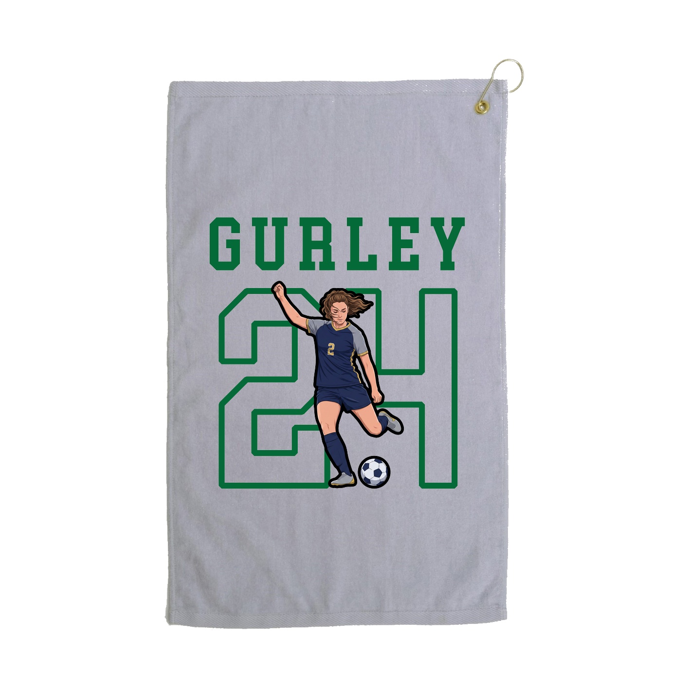 Golf Towel — Shirsey in Grey