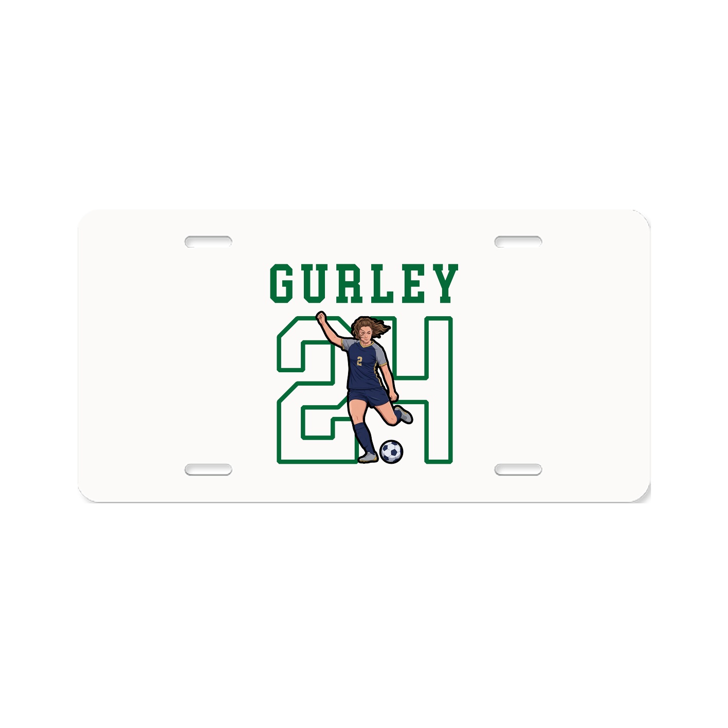 License Plate — Shirsey in Classic