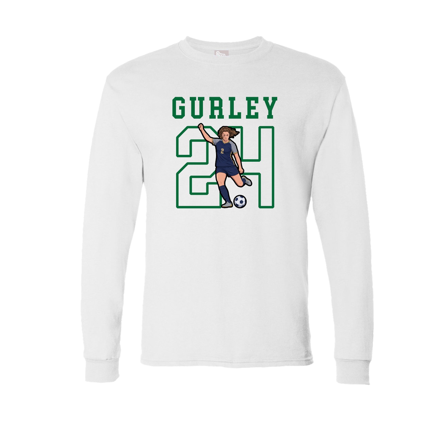 Long Sleeve Tee — Shirsey in White