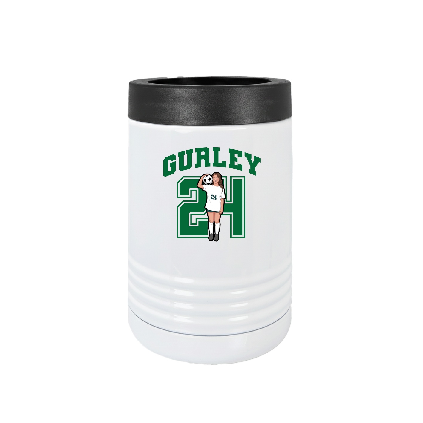 Beverage Holder — Number in White