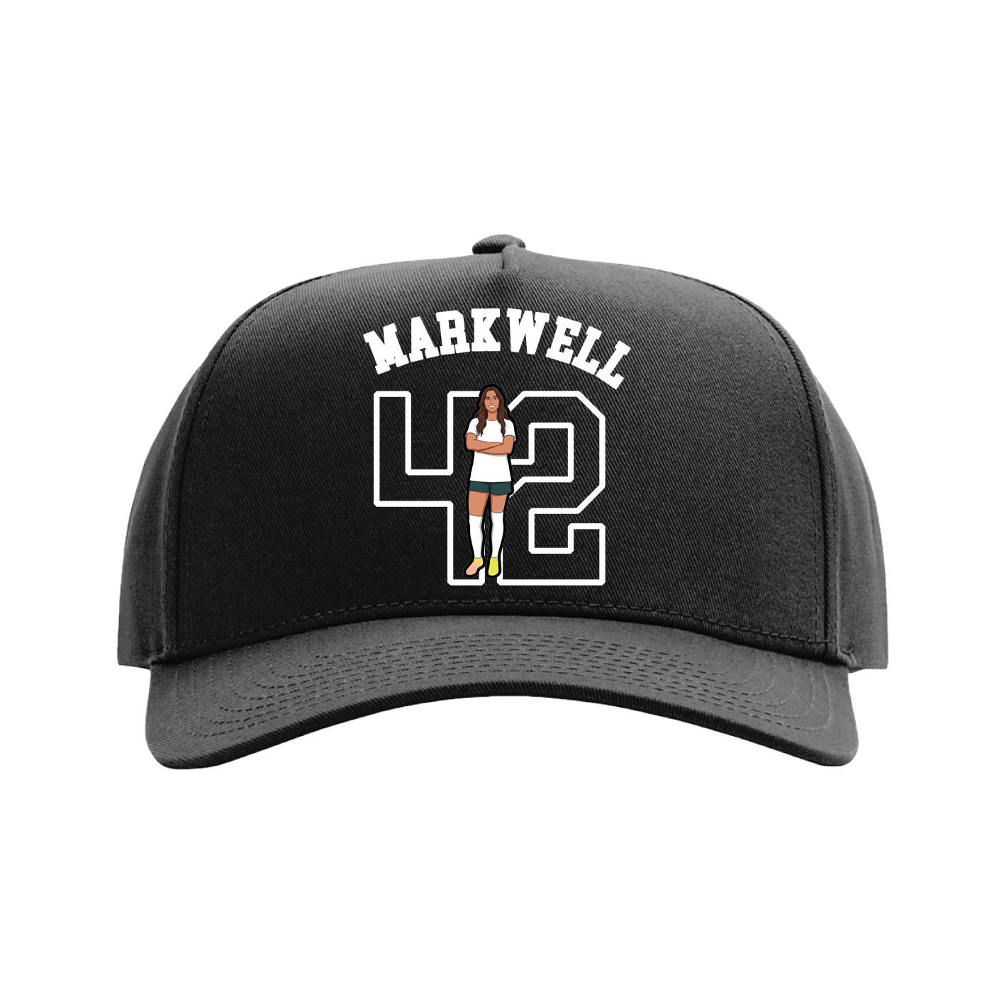 Full Fabric Five-Panel Champ Cap