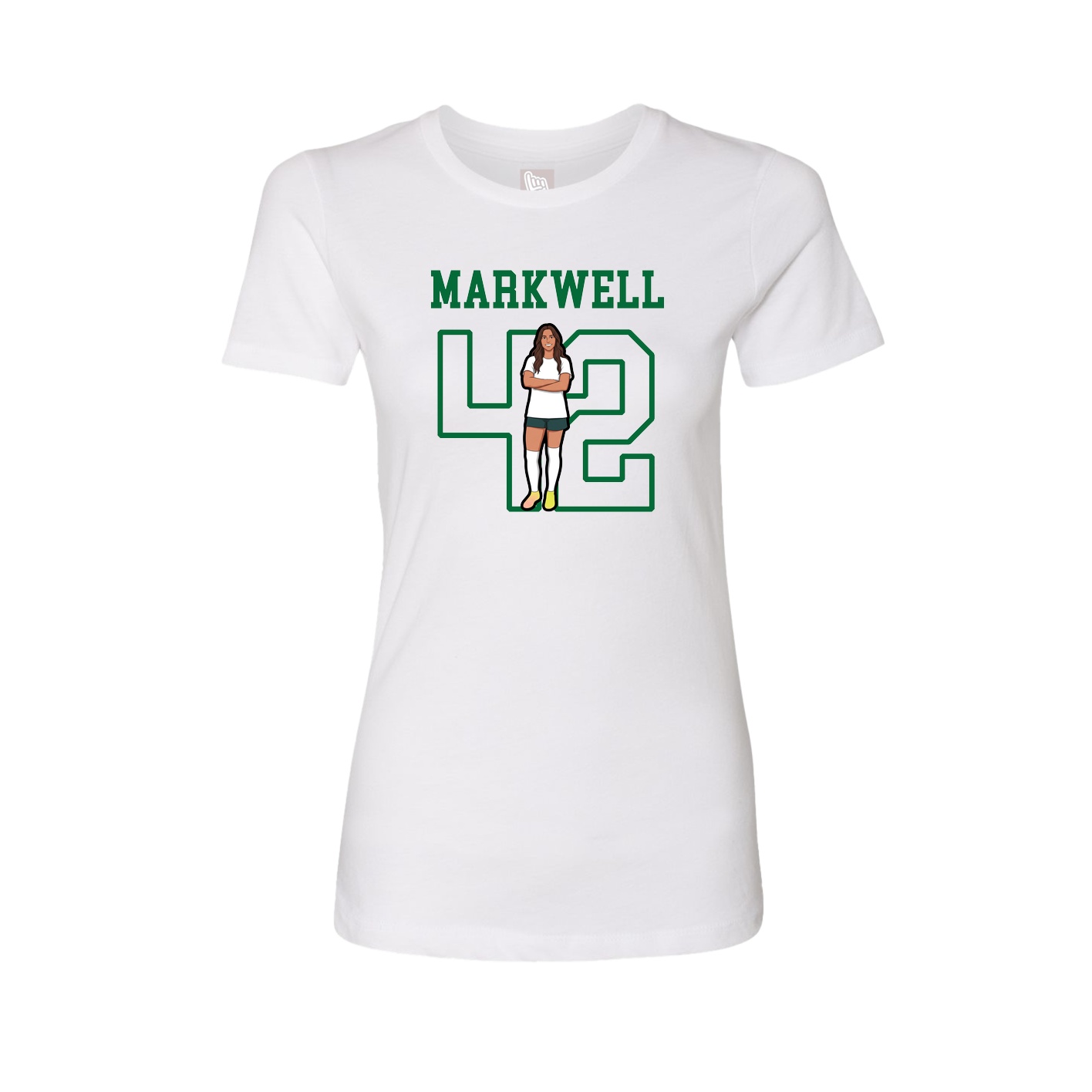 Fitted Women's Tee — Shirsey in White