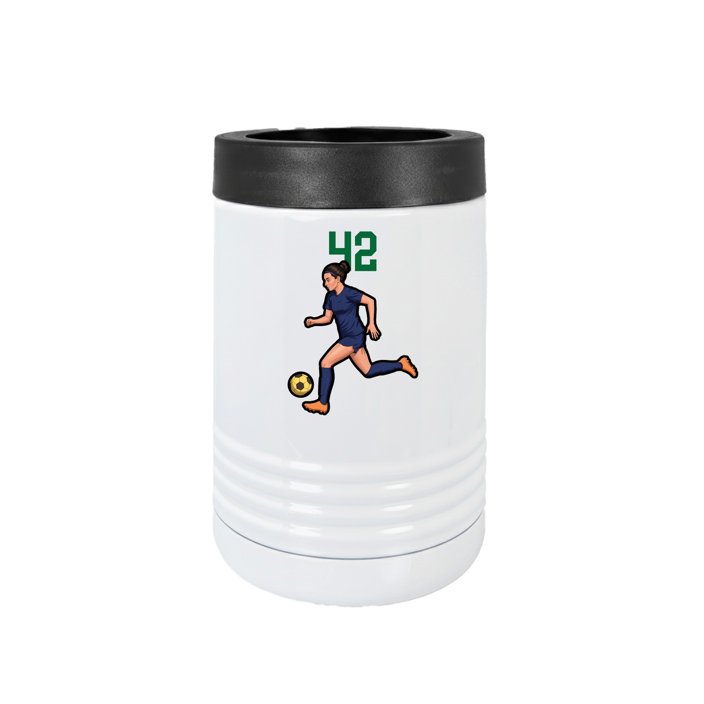 Beverage Holder — Number Top in White
