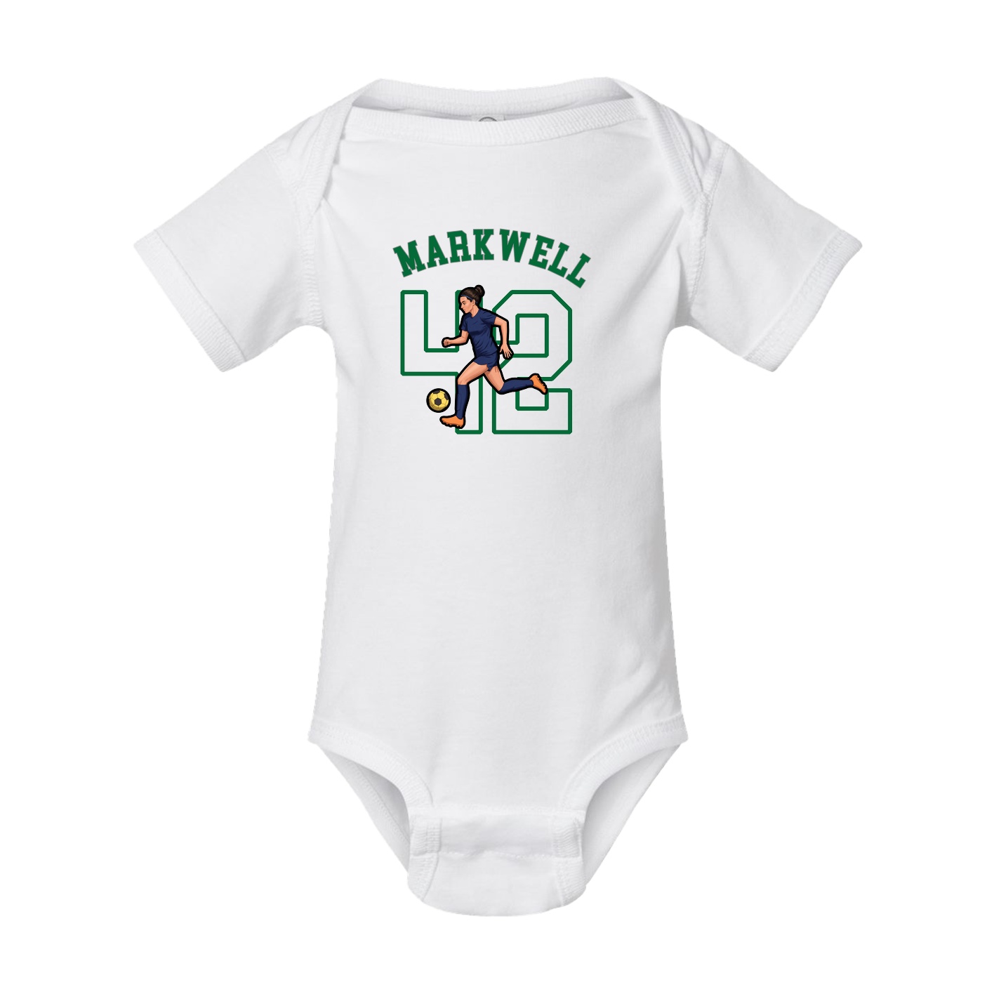 Baby Onesie — Shirsey Arch in White