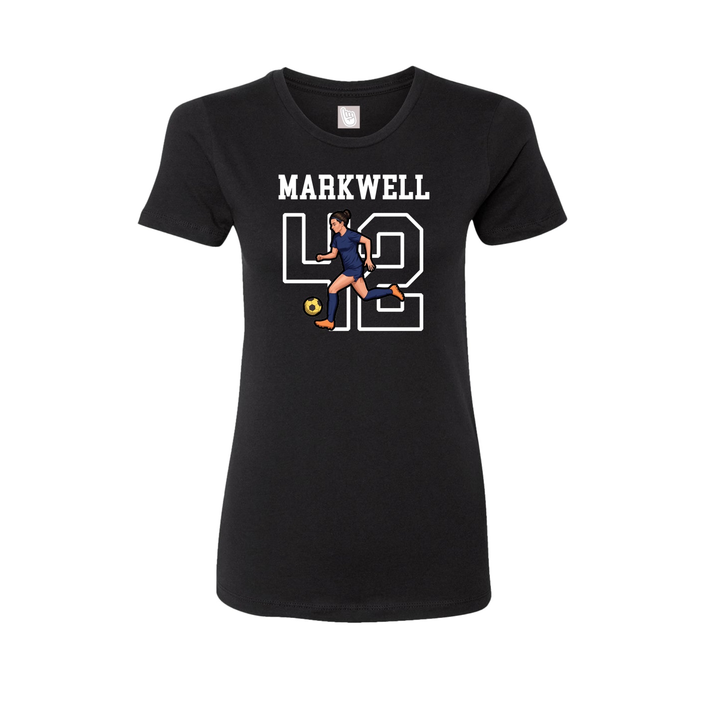 Fitted Women's Tee — Shirsey in Black