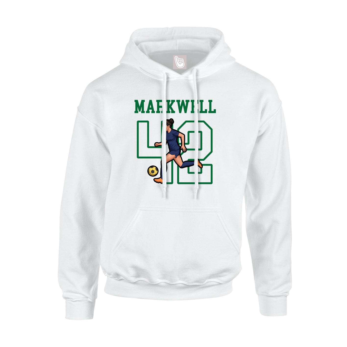 Youth Hoodie — Shirsey in White