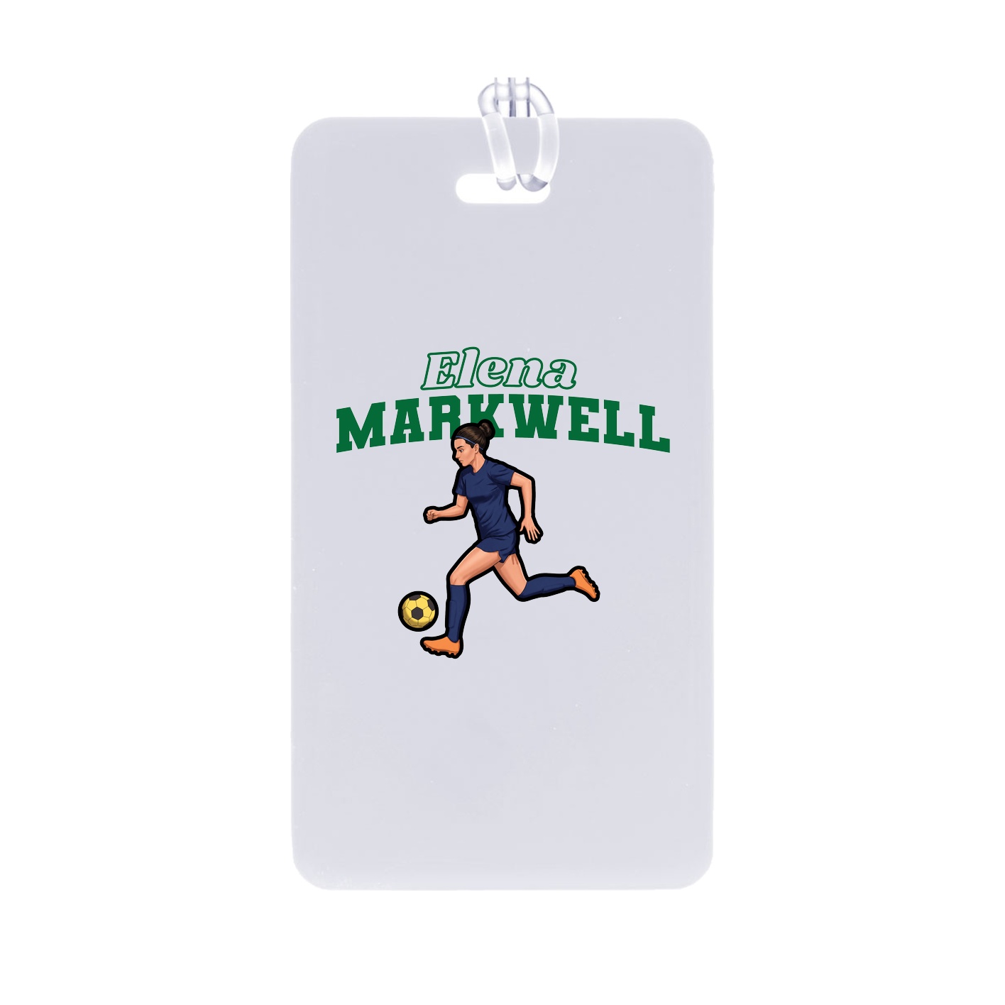 Bag Tag — Name Arch in Classic
