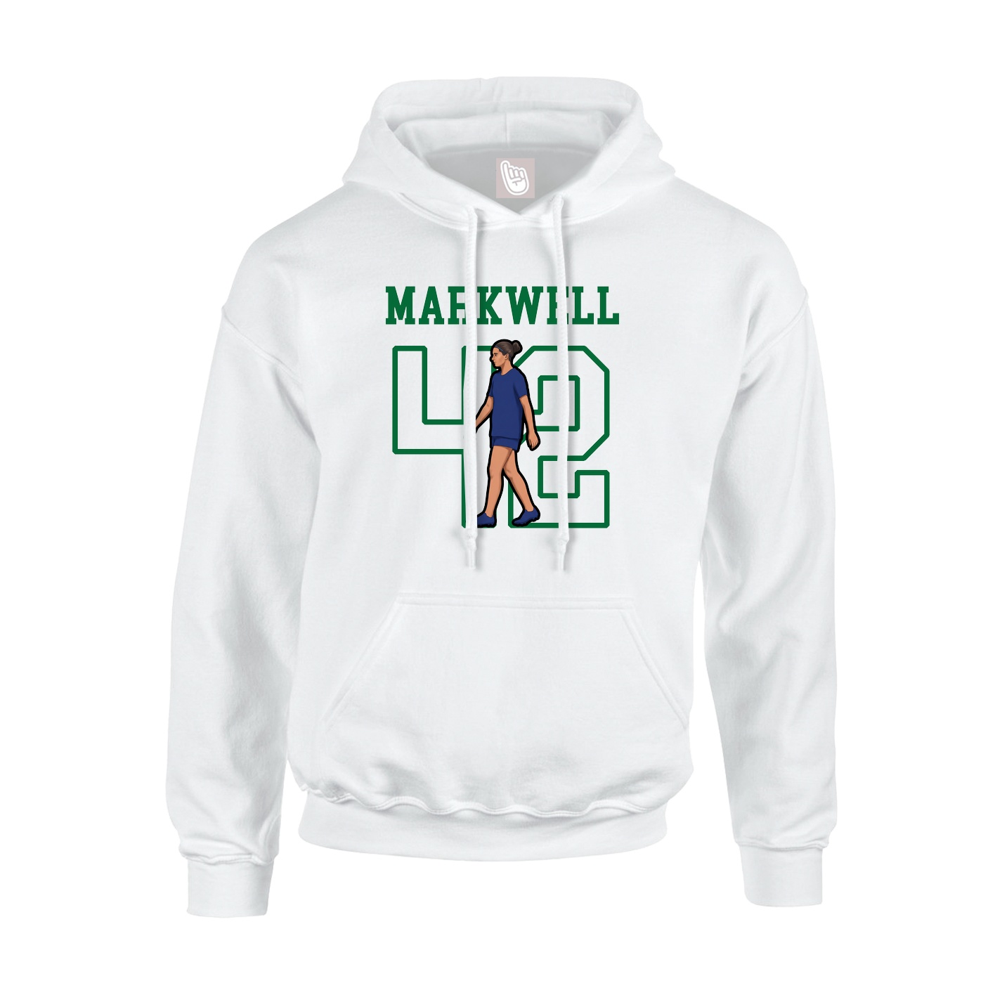 Youth Hoodie — Shirsey in White