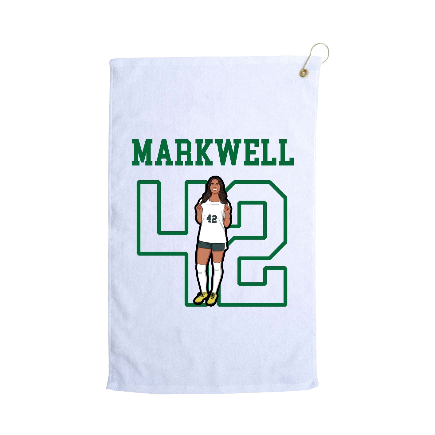 Golf Towel — Shirsey in White