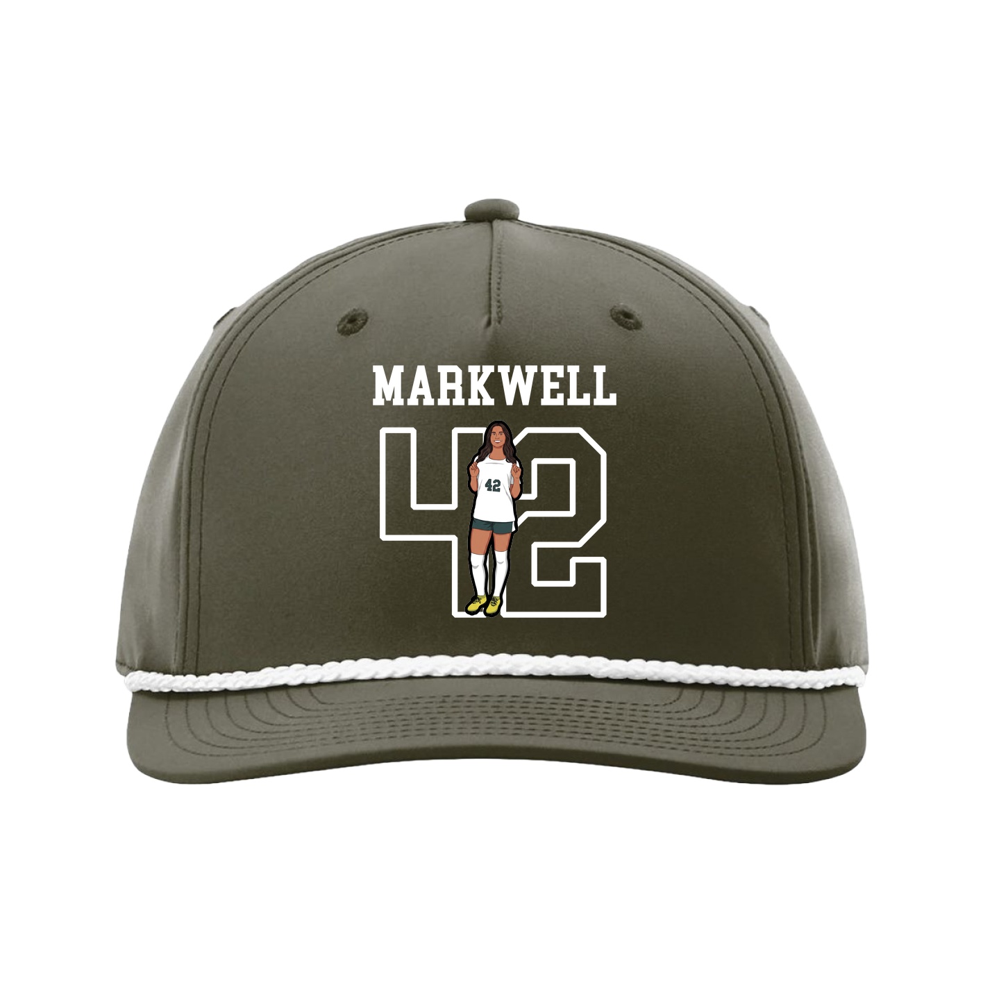 Five-Panel Classic Rope Cap — Shirsey in Green