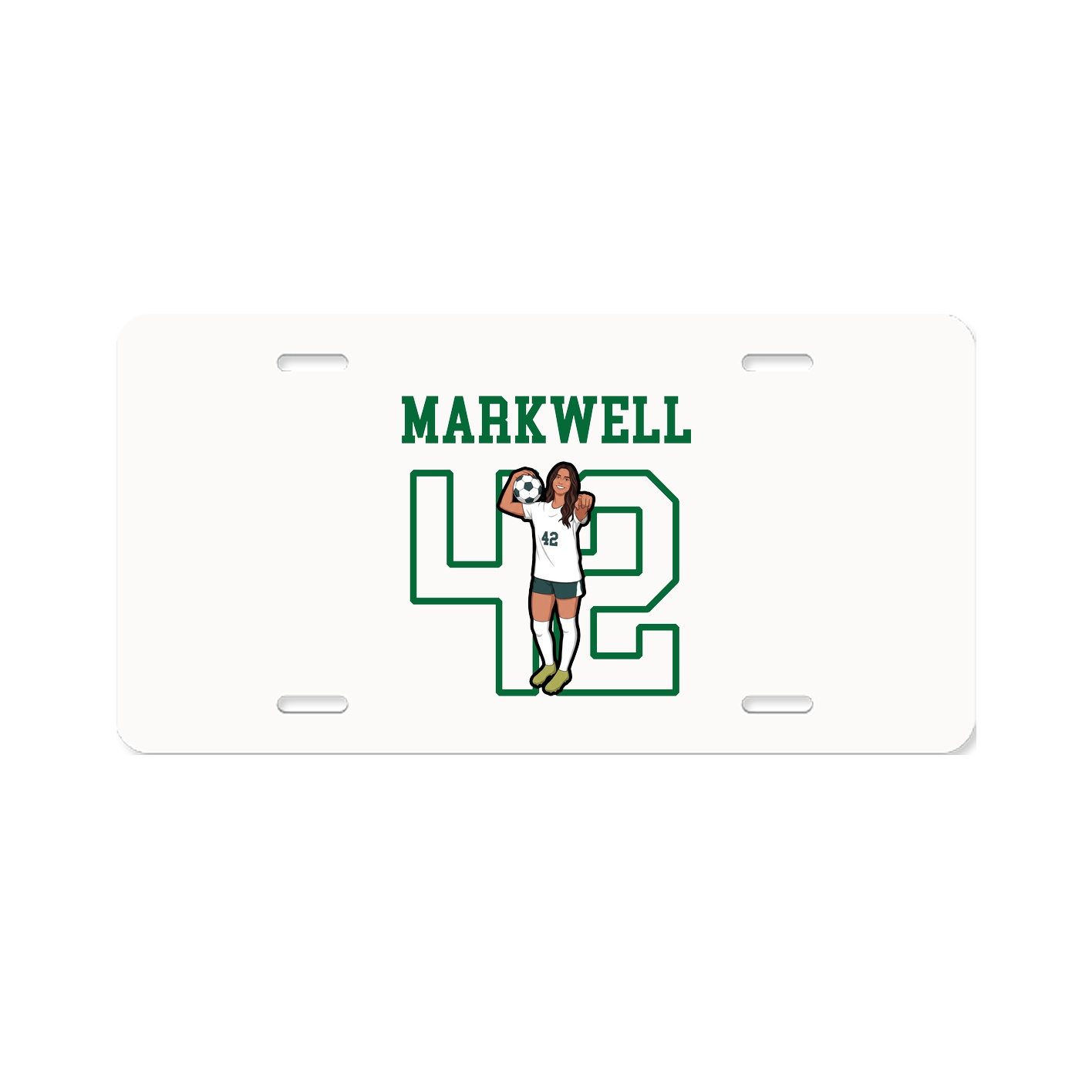 License Plate — Shirsey in Classic