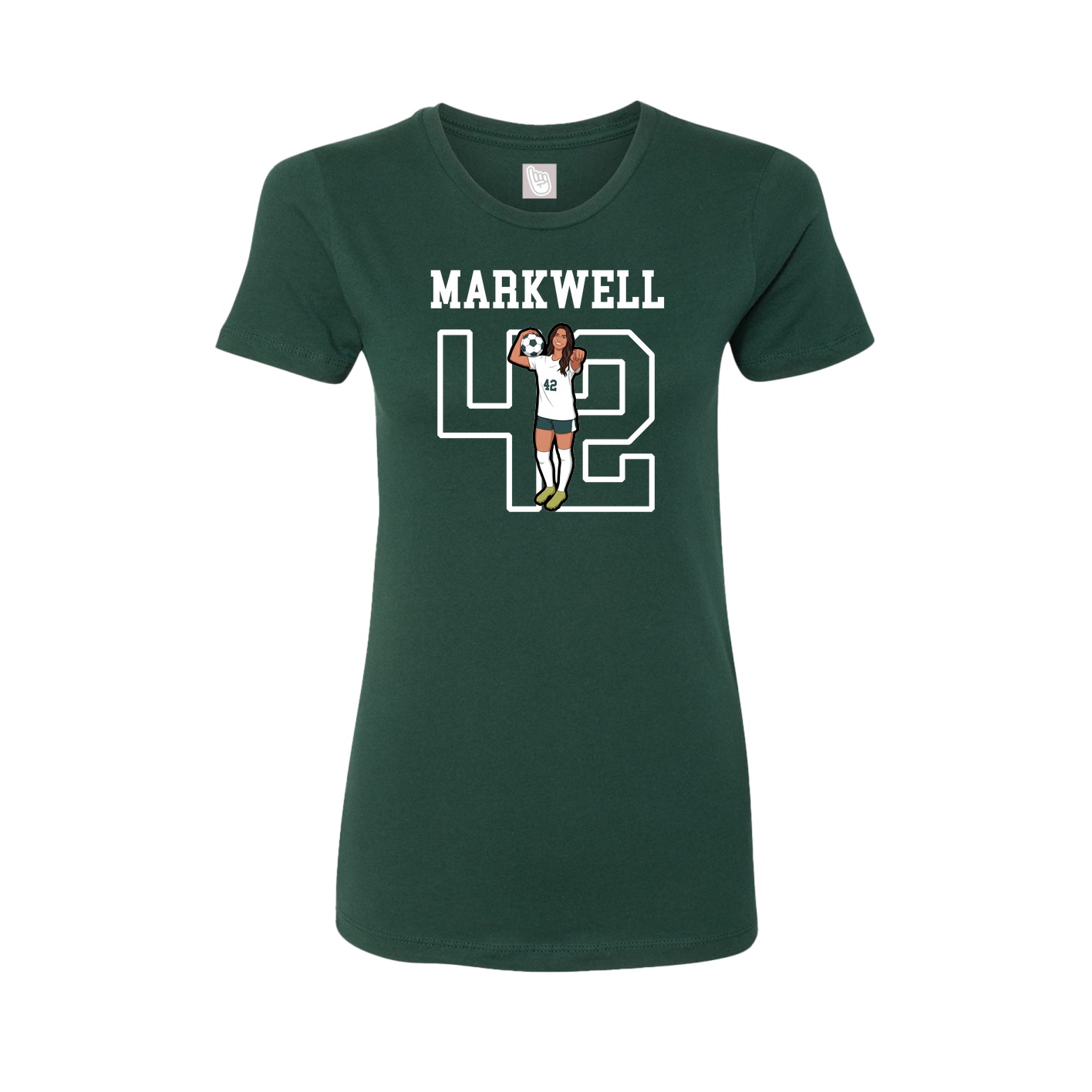 Fitted Women's Tee — Shirsey in Green