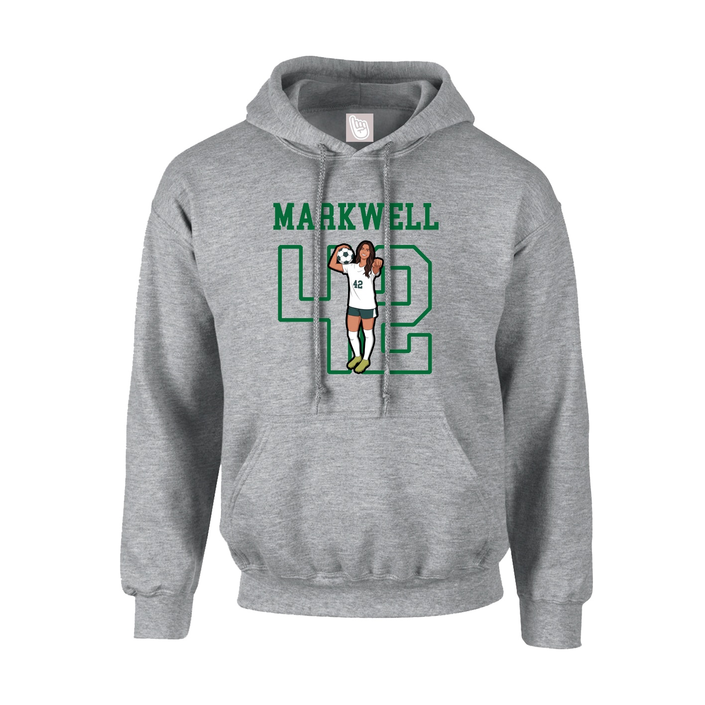 Youth Hoodie — Shirsey in Grey