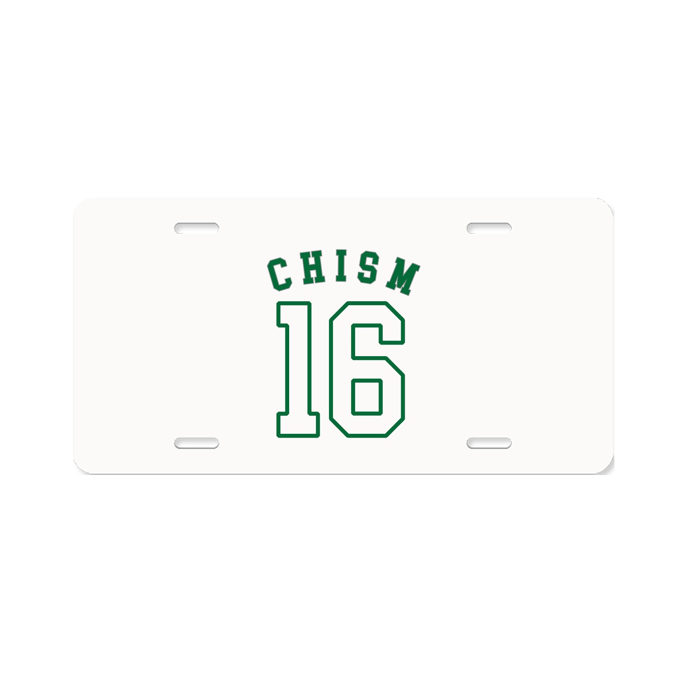 License Plate — Shirsey Arch in Classic