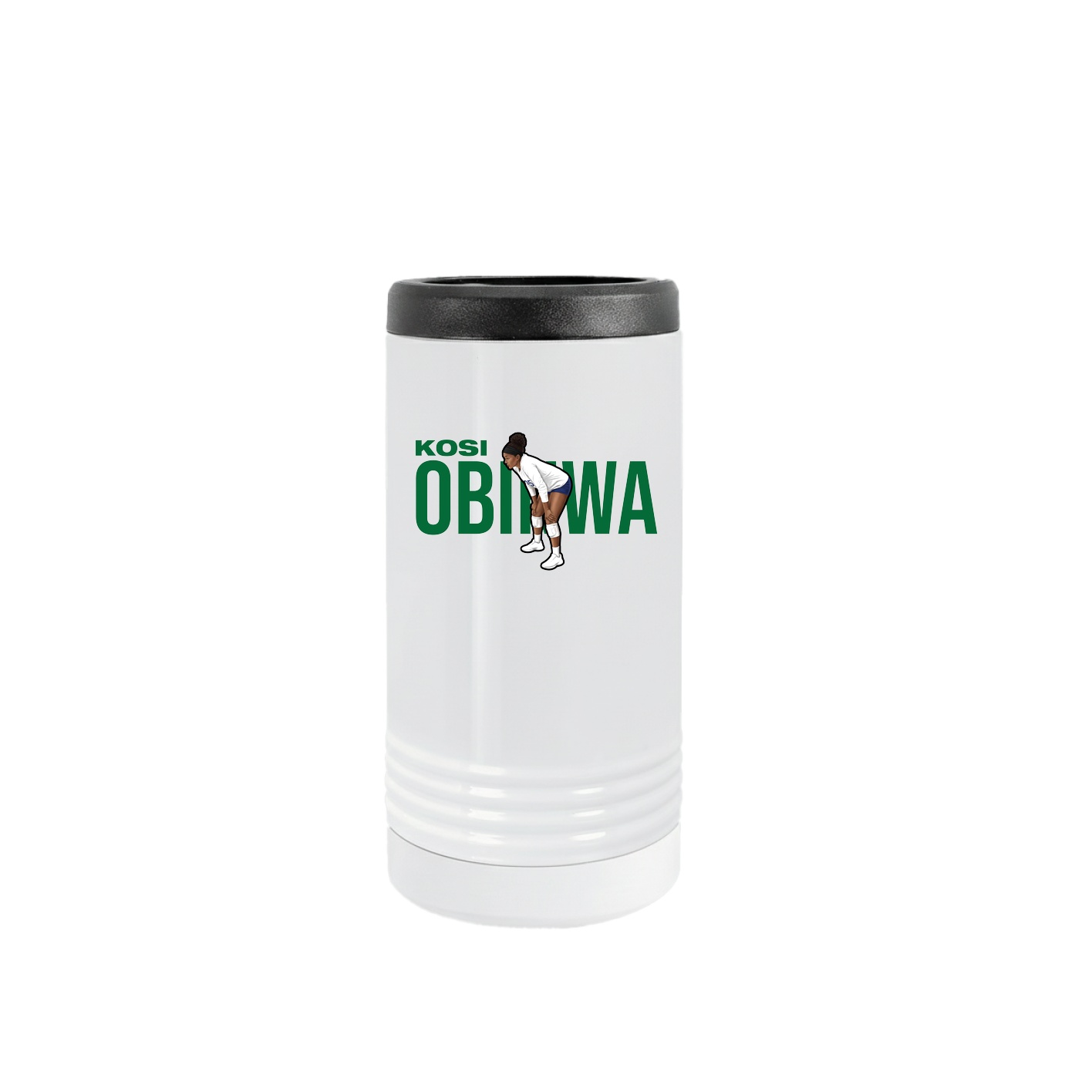 Slim Beverage Holder — Player Name in White