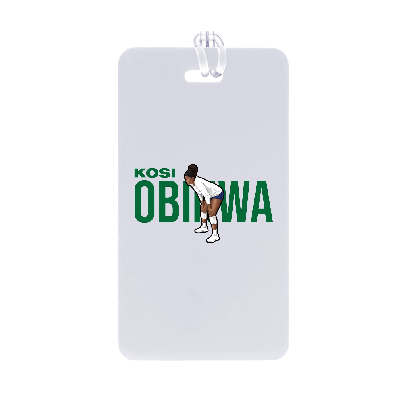 Bag Tag — Player Name in Classic