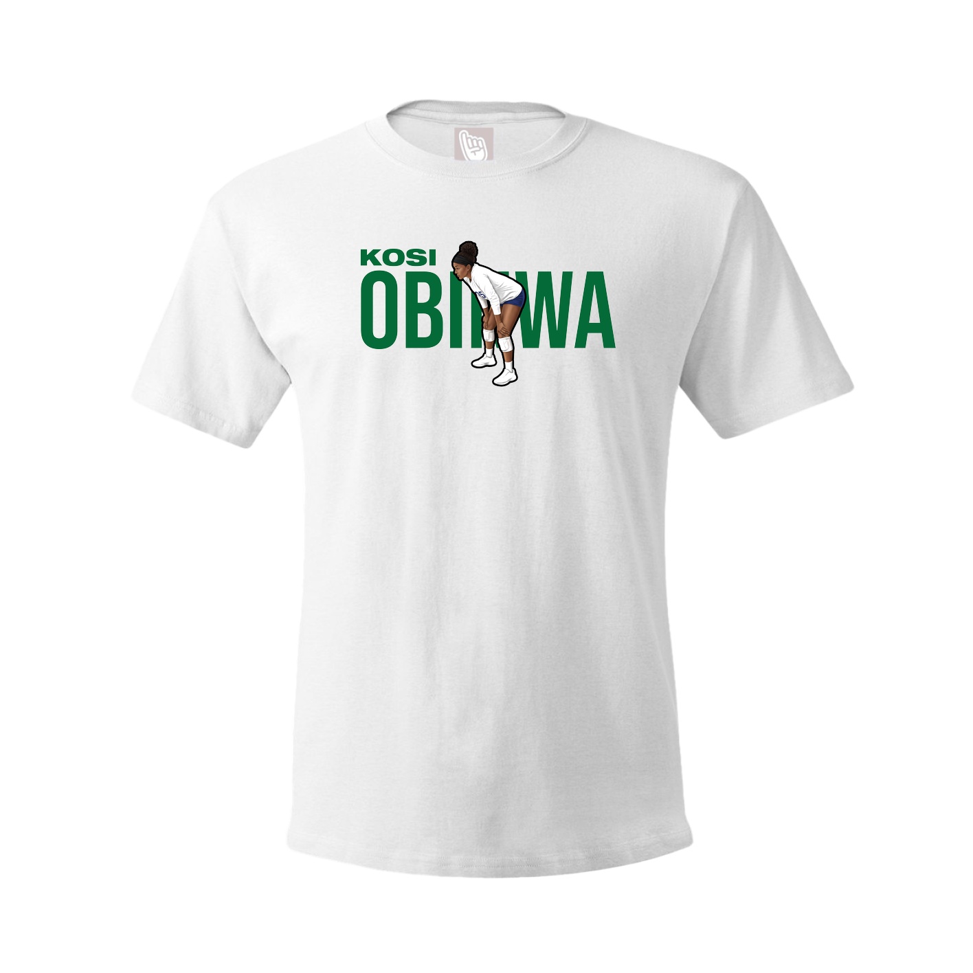 Youth Tee — Player Name in White
