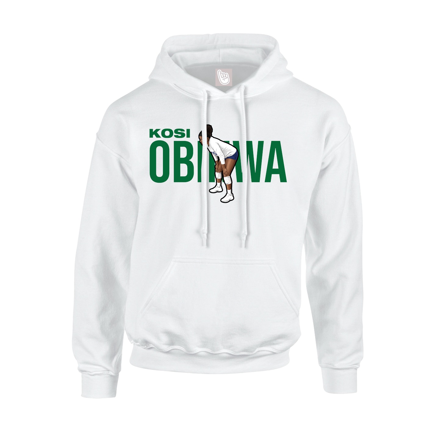 Hoodie — Player Name in White