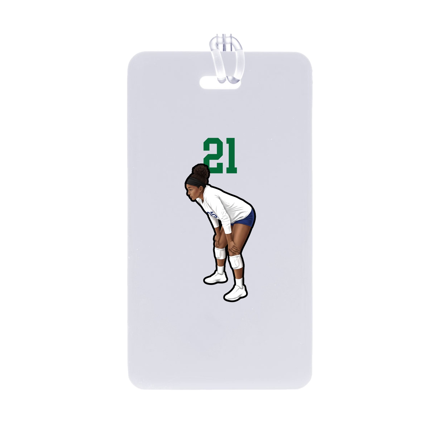 Bag Tag — Number Top in Classic