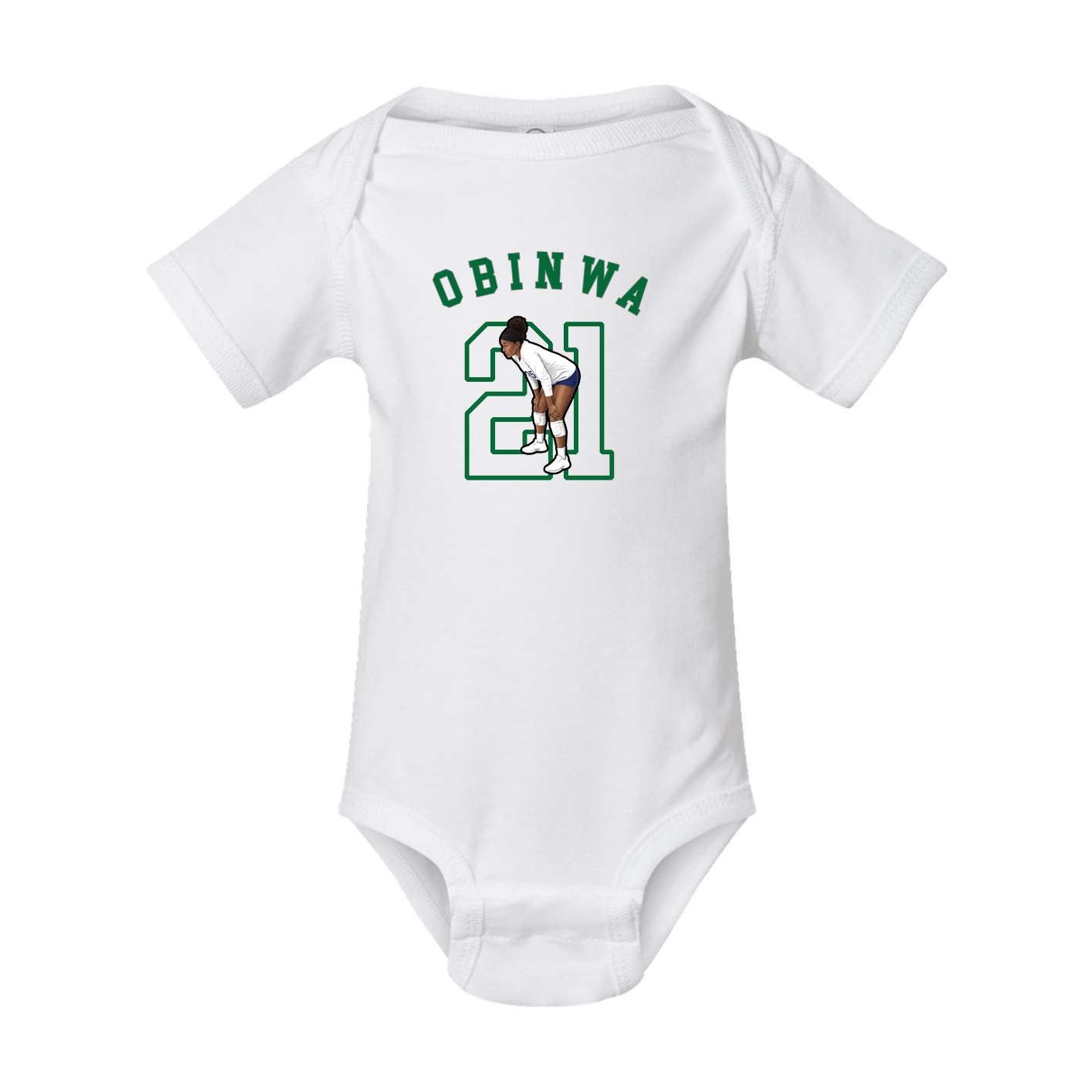 Baby Onesie — Shirsey Arch in White