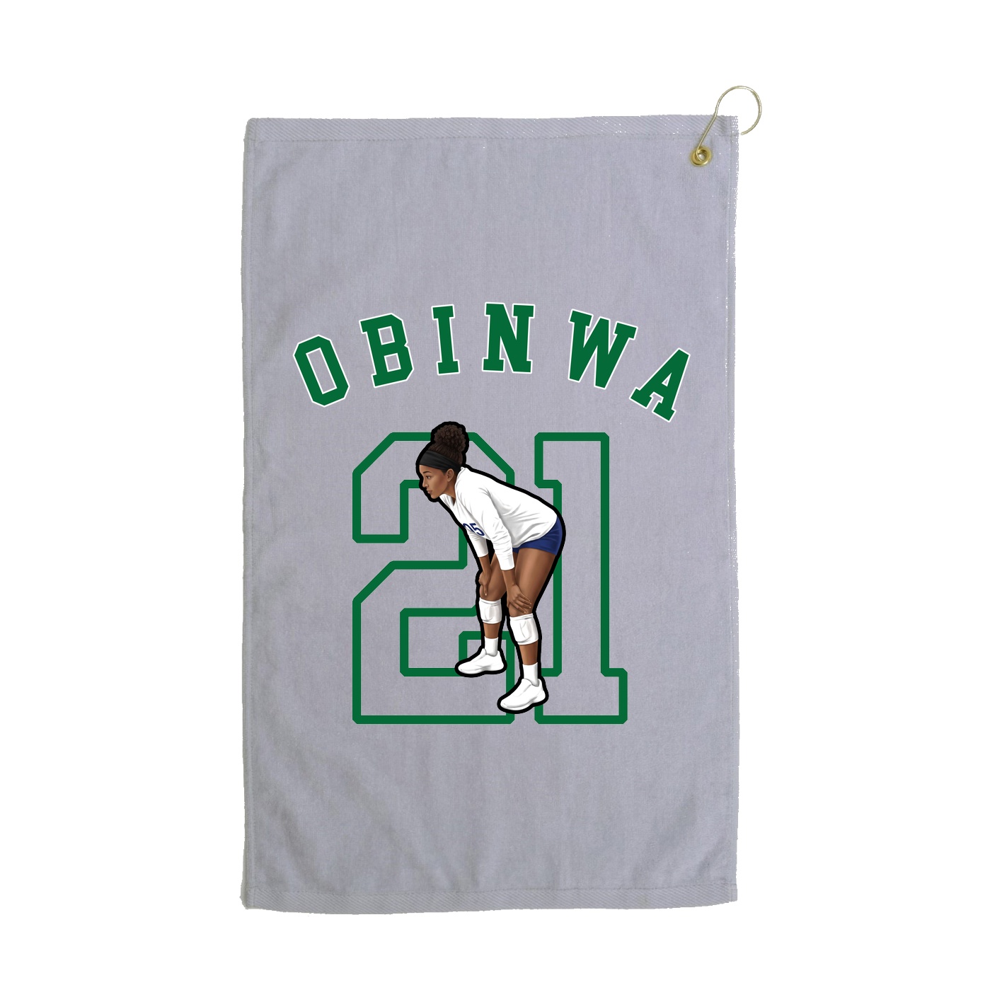 Golf Towel — Shirsey Arch in Grey