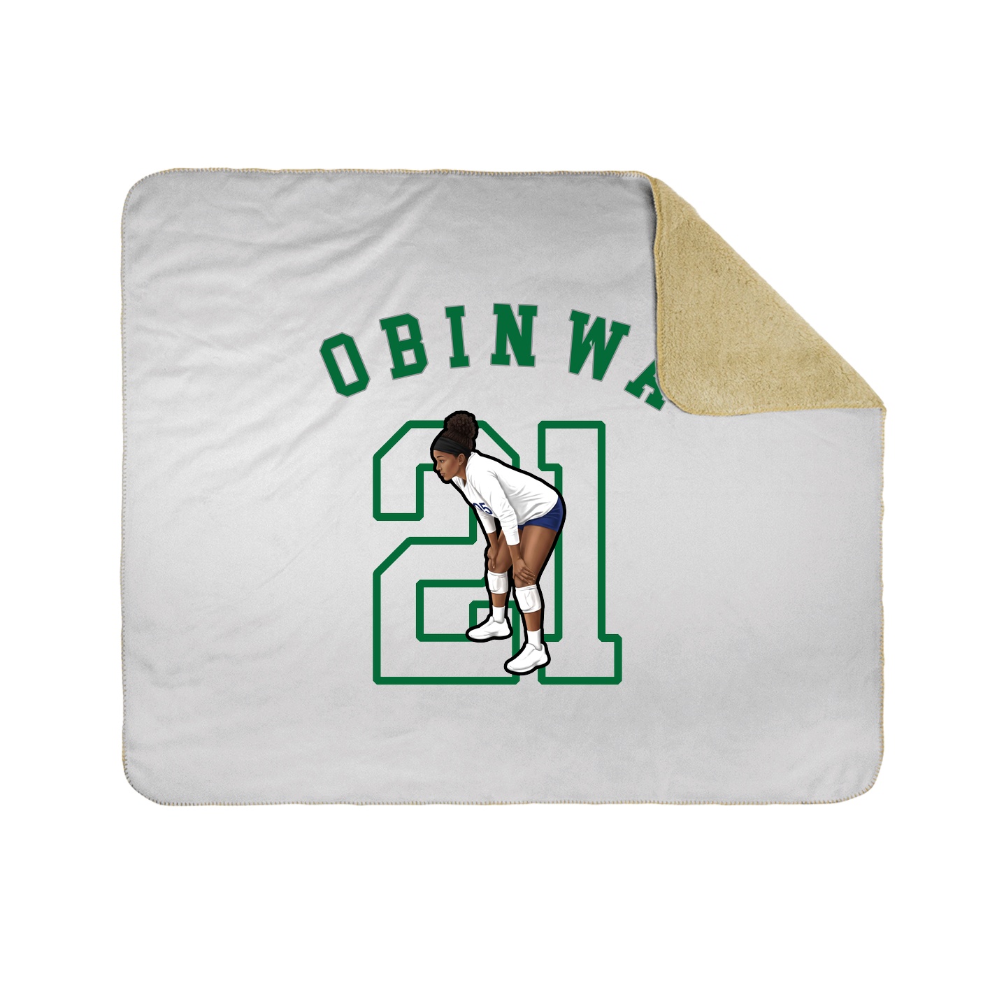Throw Blanket — Shirsey Arch in White