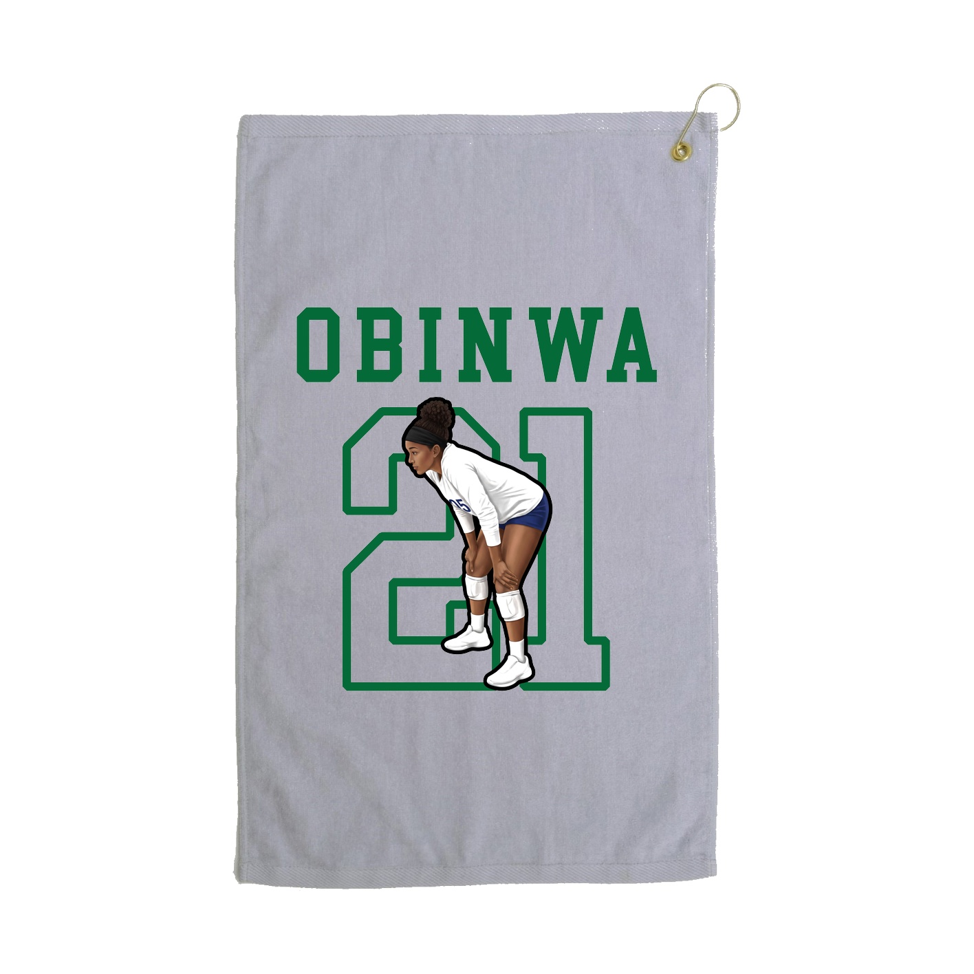 Golf Towel — Shirsey in Grey