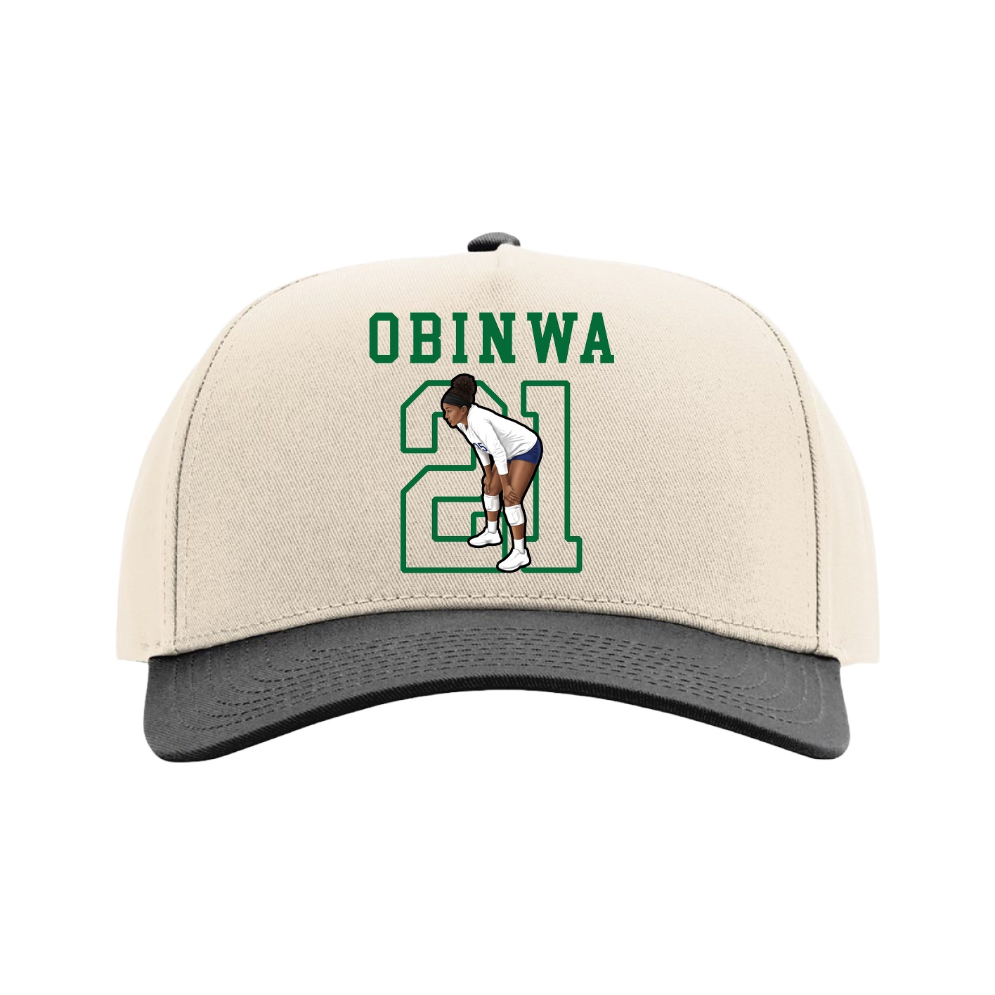 Full Fabric Five-Panel Champ Cap