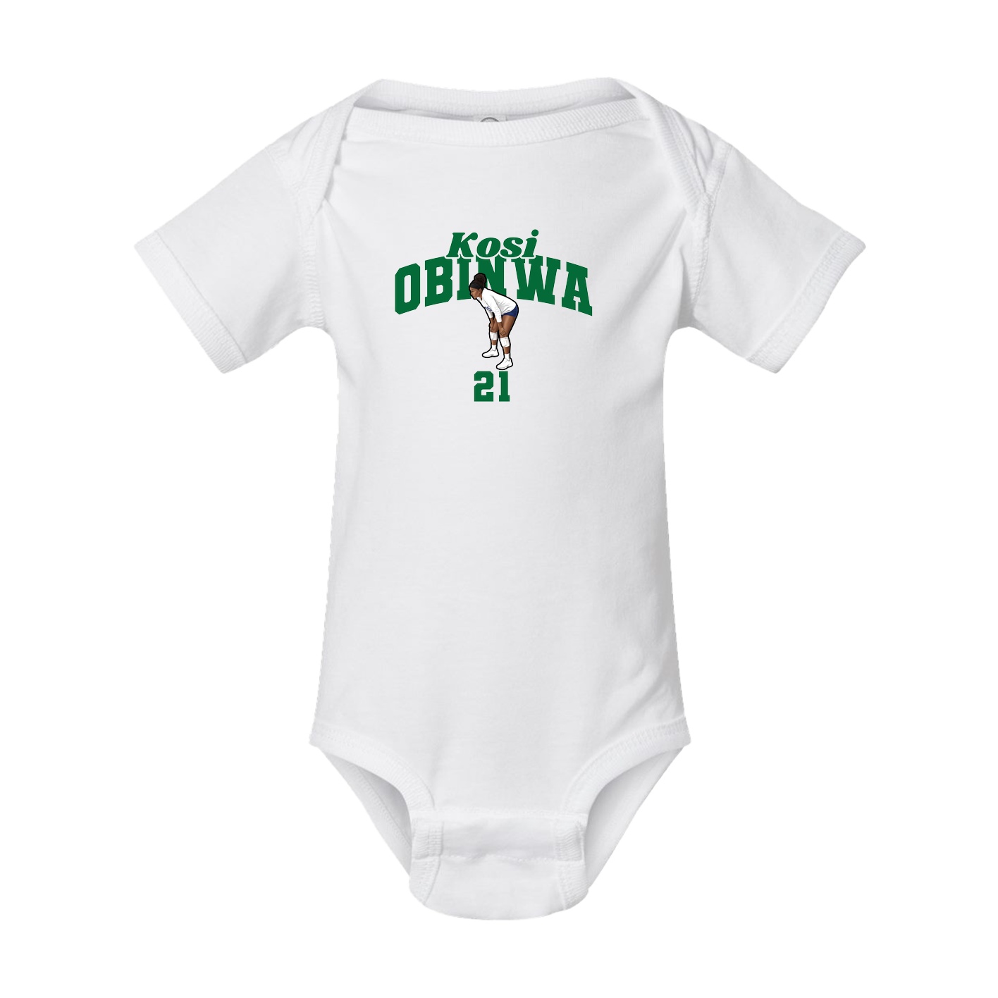 Baby Onesie — Signature Arch in White