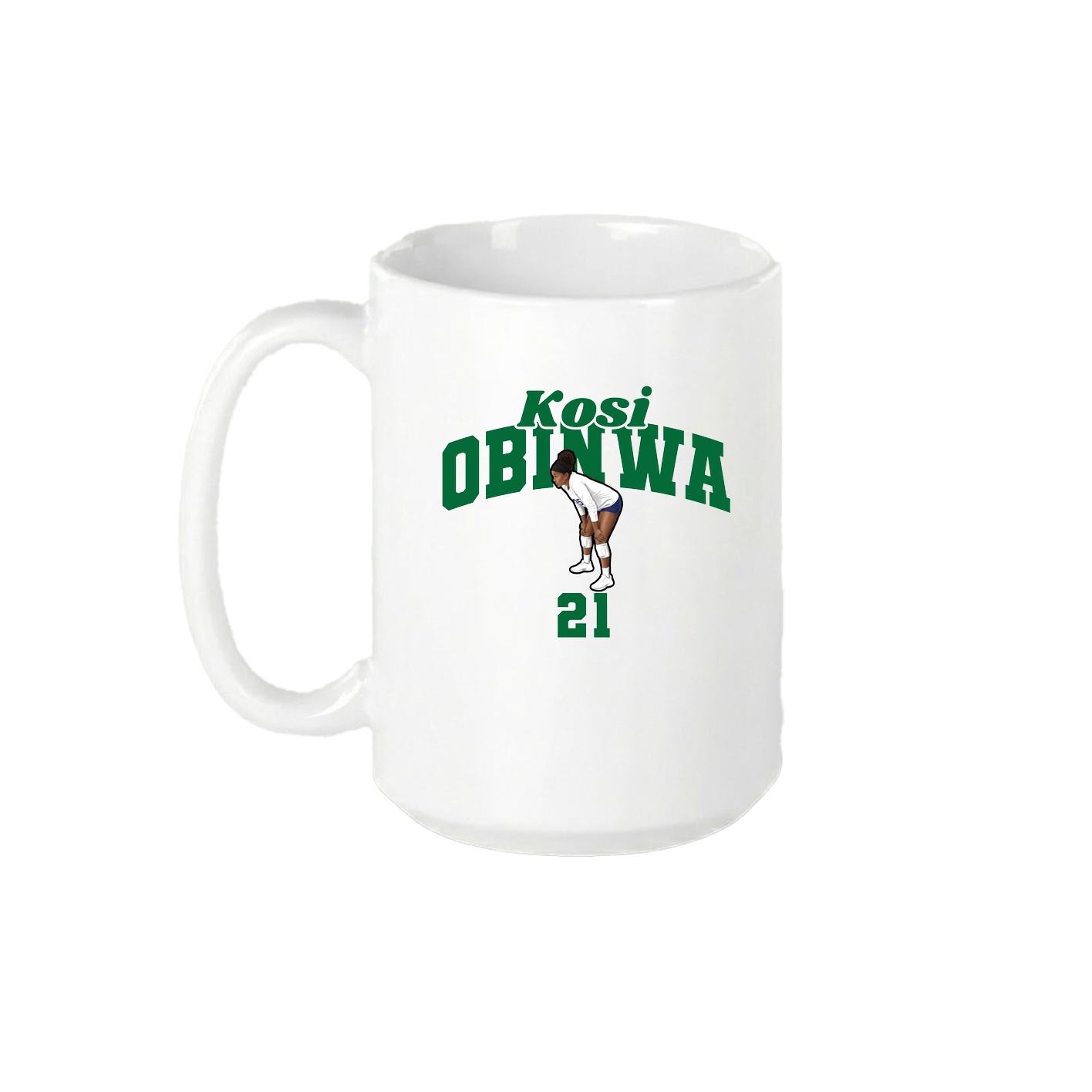 15oz Coffee Mug — Signature Arch in White