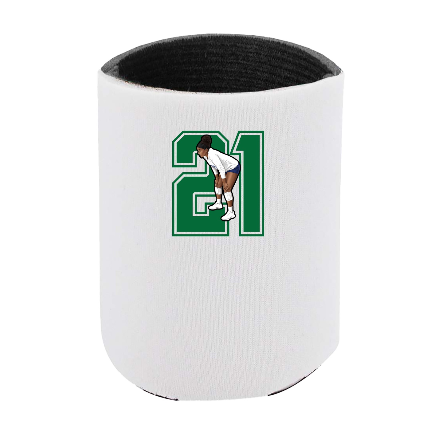 Can Holder — Number in White