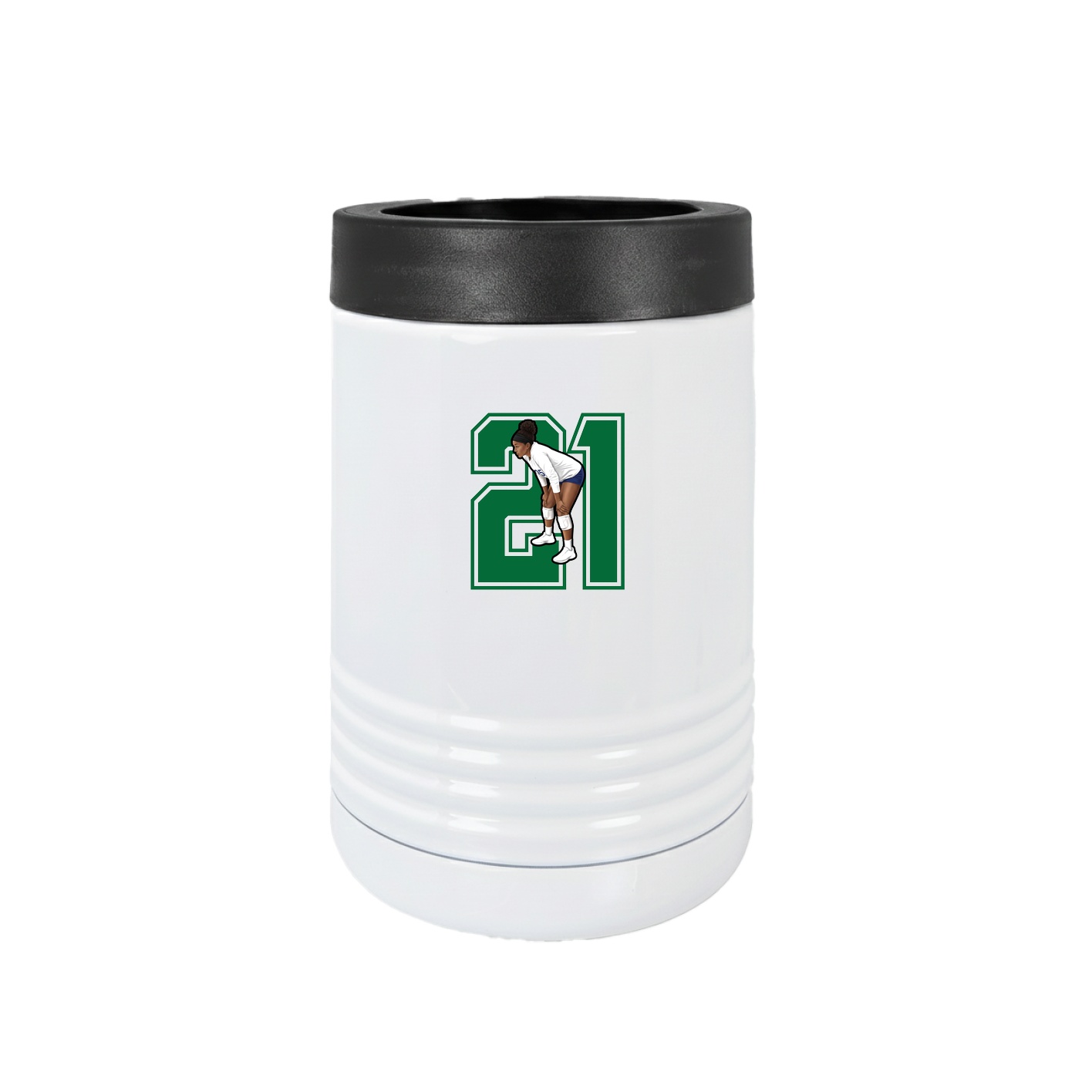 Beverage Holder — Number in White