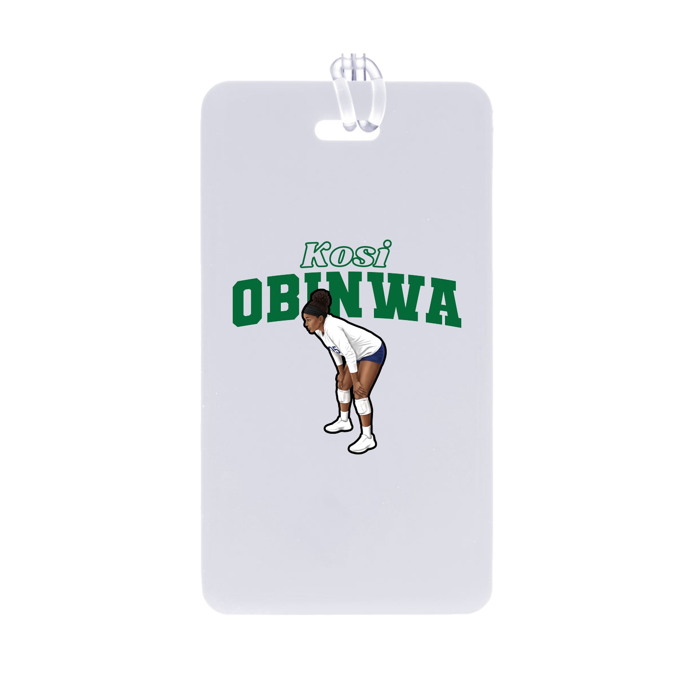 Bag Tag — Name Arch in Classic