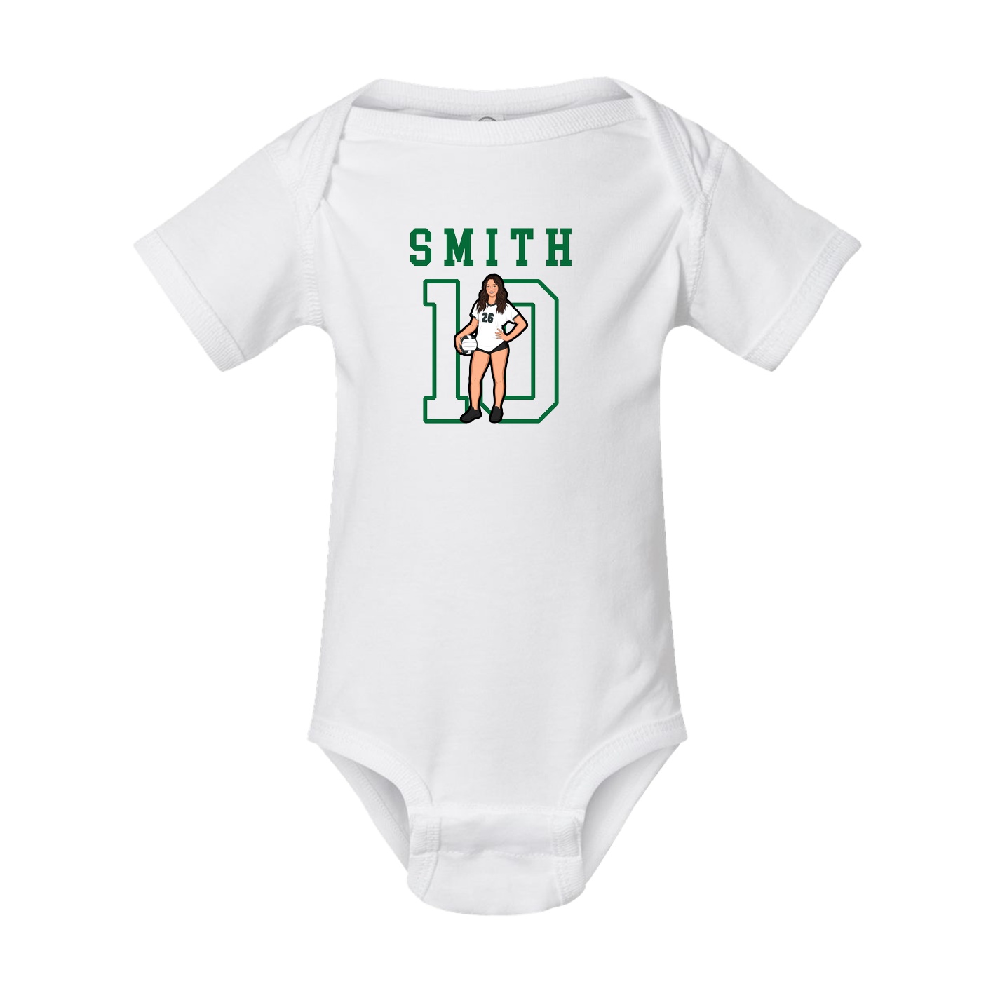Baby Onesie — Shirsey in White