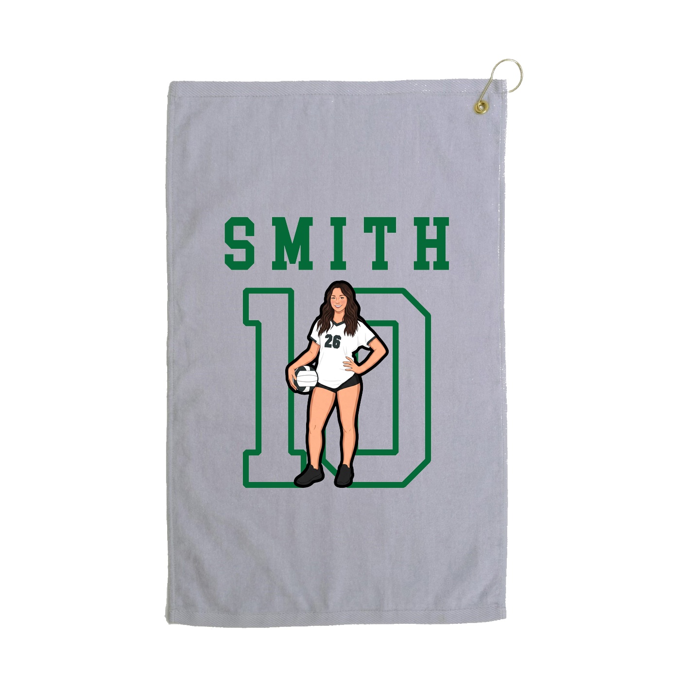 Golf Towel — Shirsey in Grey