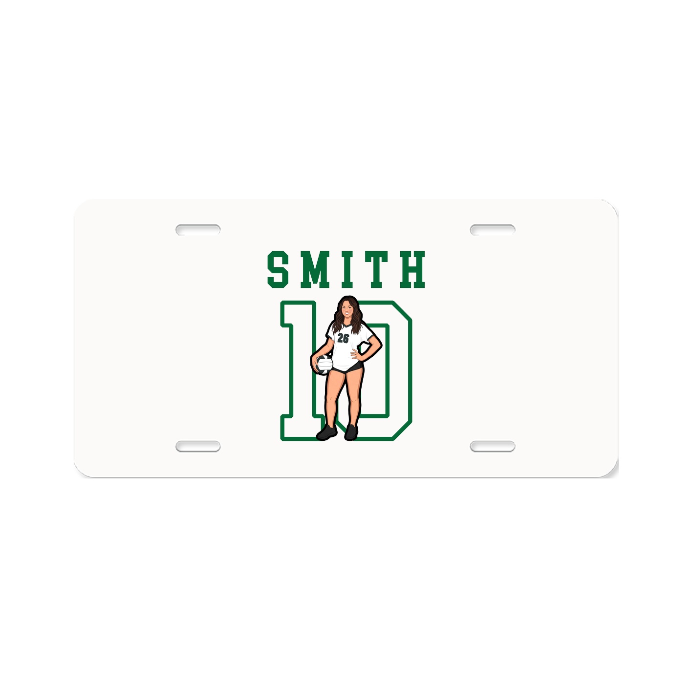 License Plate — Shirsey in Classic