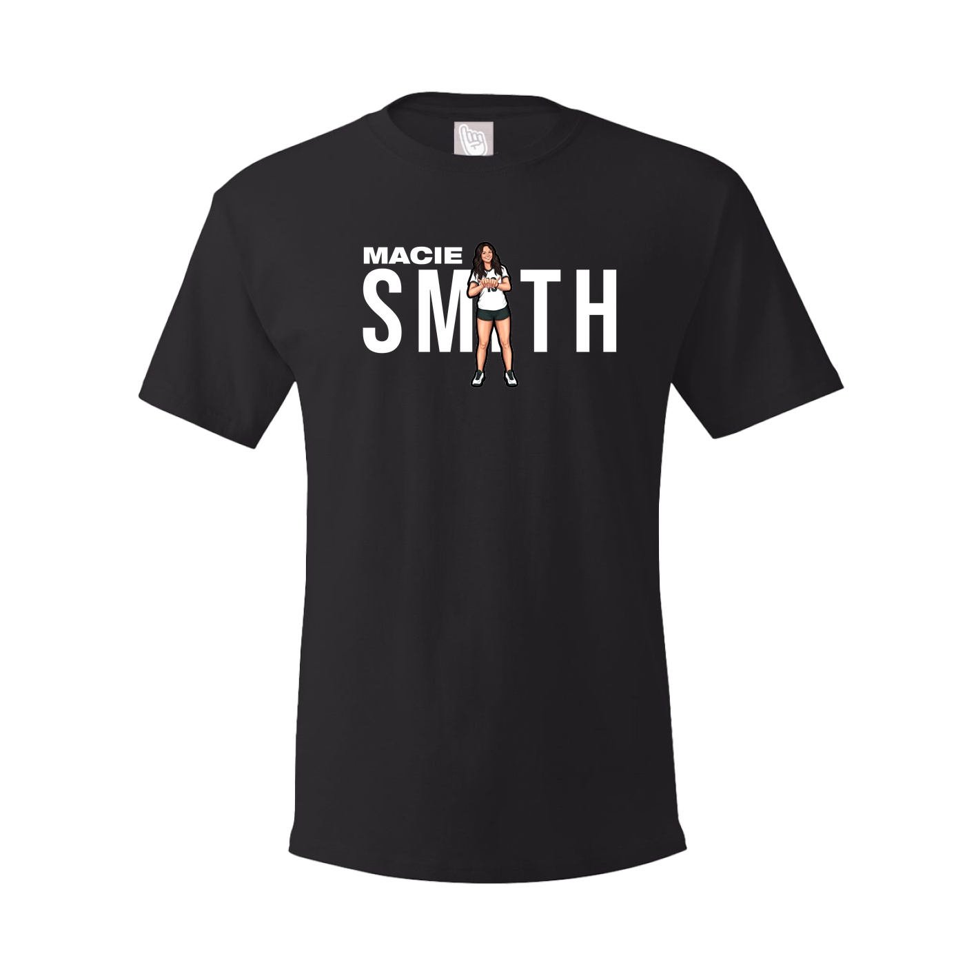 Tee — Player Name in Black