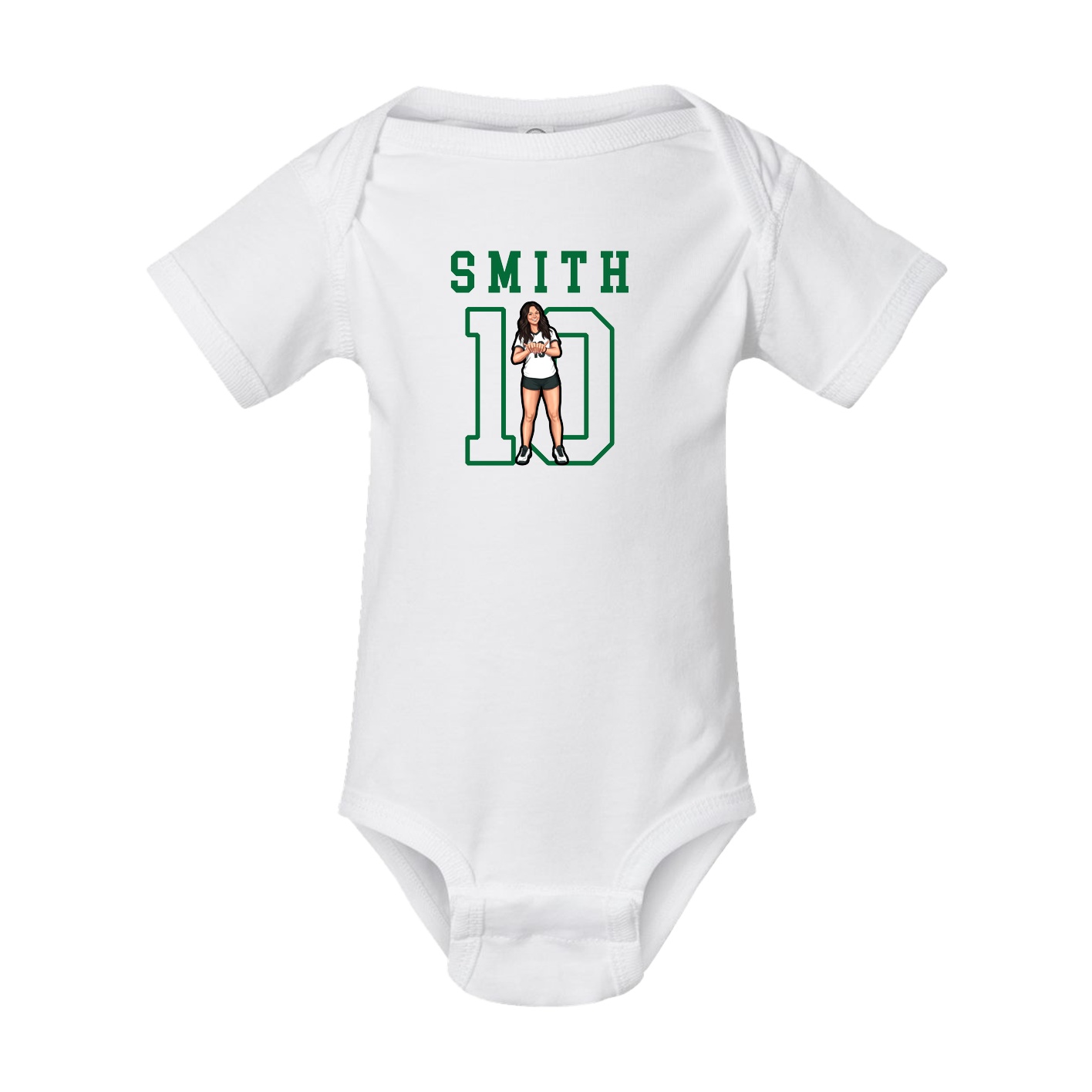 Baby Onesie — Shirsey in White