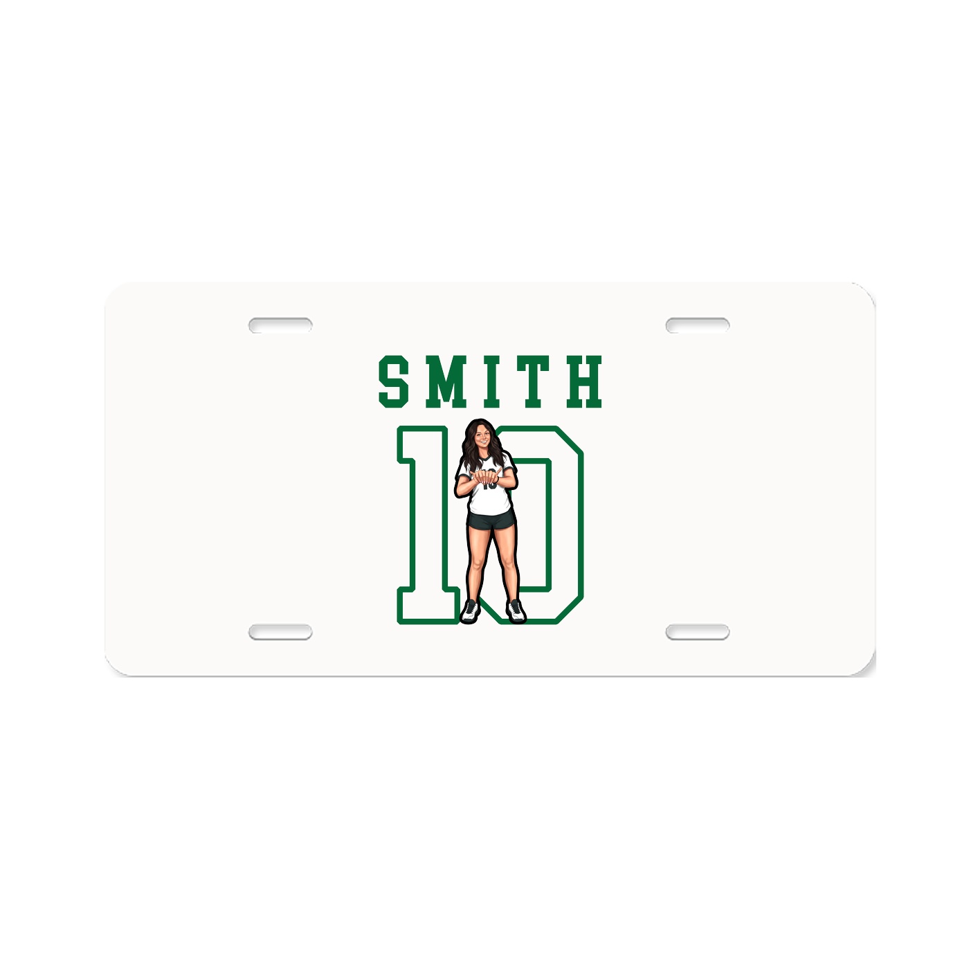License Plate — Shirsey in Classic