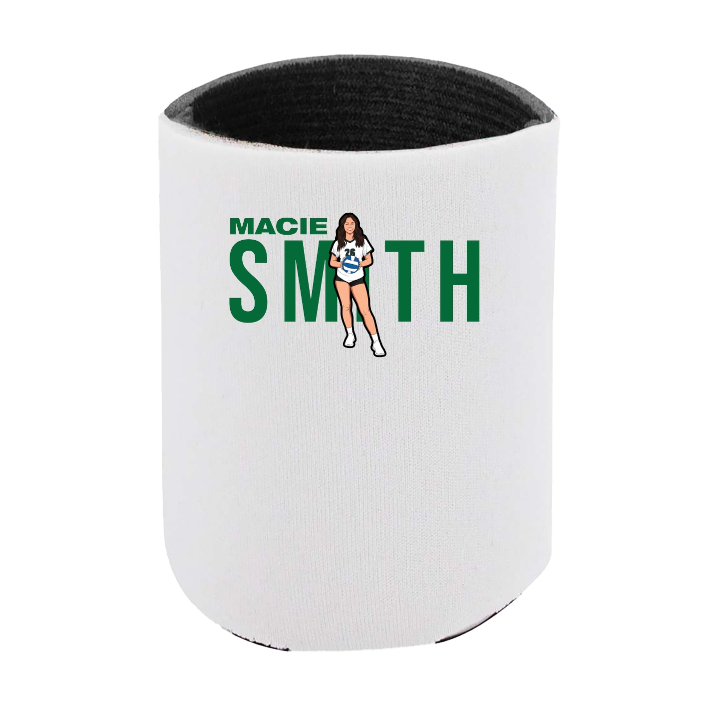 Can Holder — Player Name in White