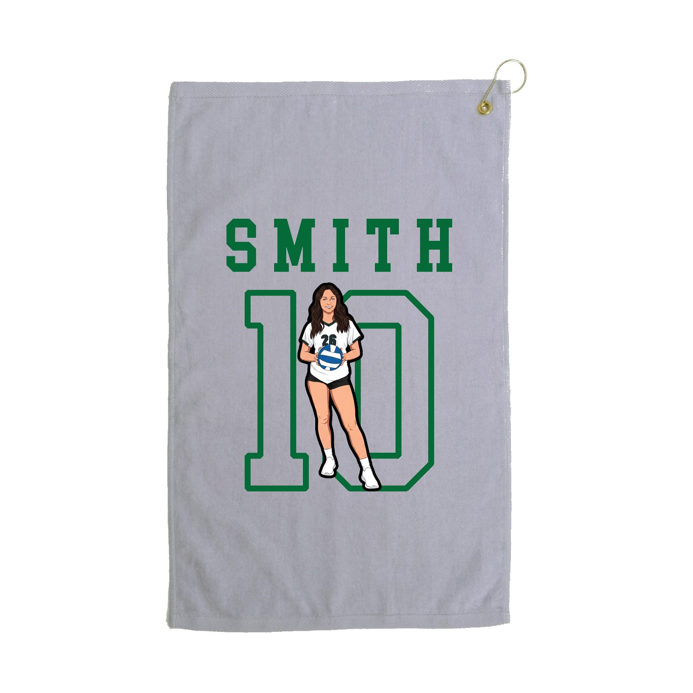 Golf Towel — Shirsey in Grey