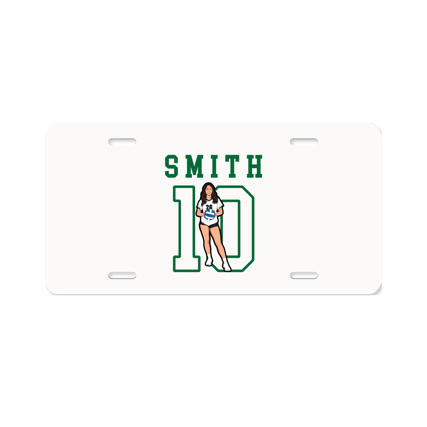 License Plate — Shirsey in Classic
