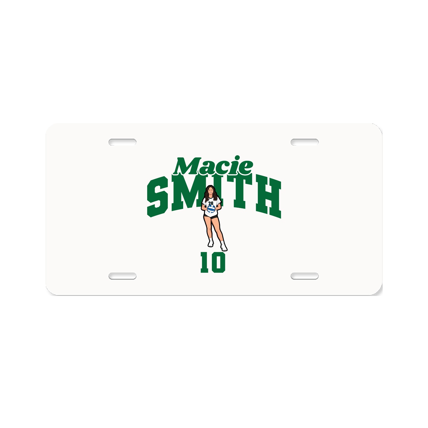 License Plate — Signature Arch in Classic