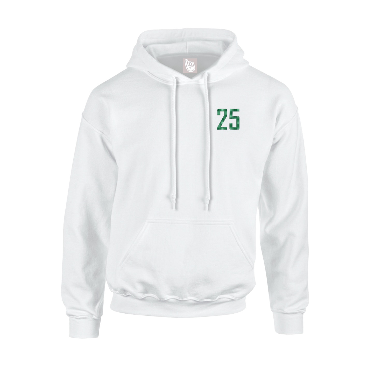 Youth Hoodie — Front Shirsy in White
