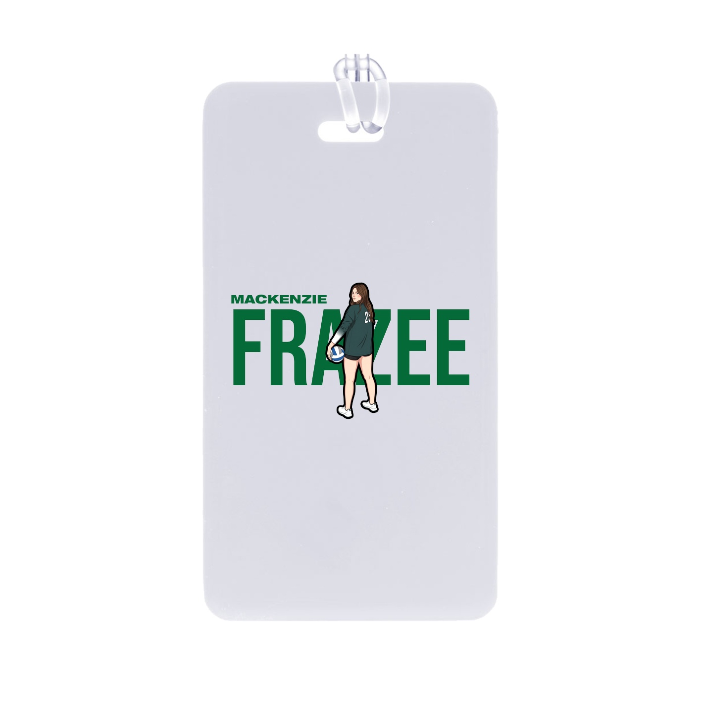 Bag Tag — Player Name in Classic