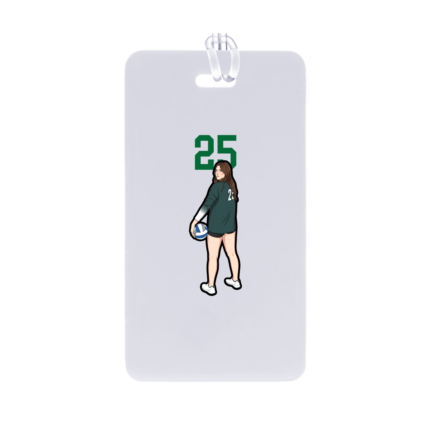 Bag Tag — Number Top in Classic