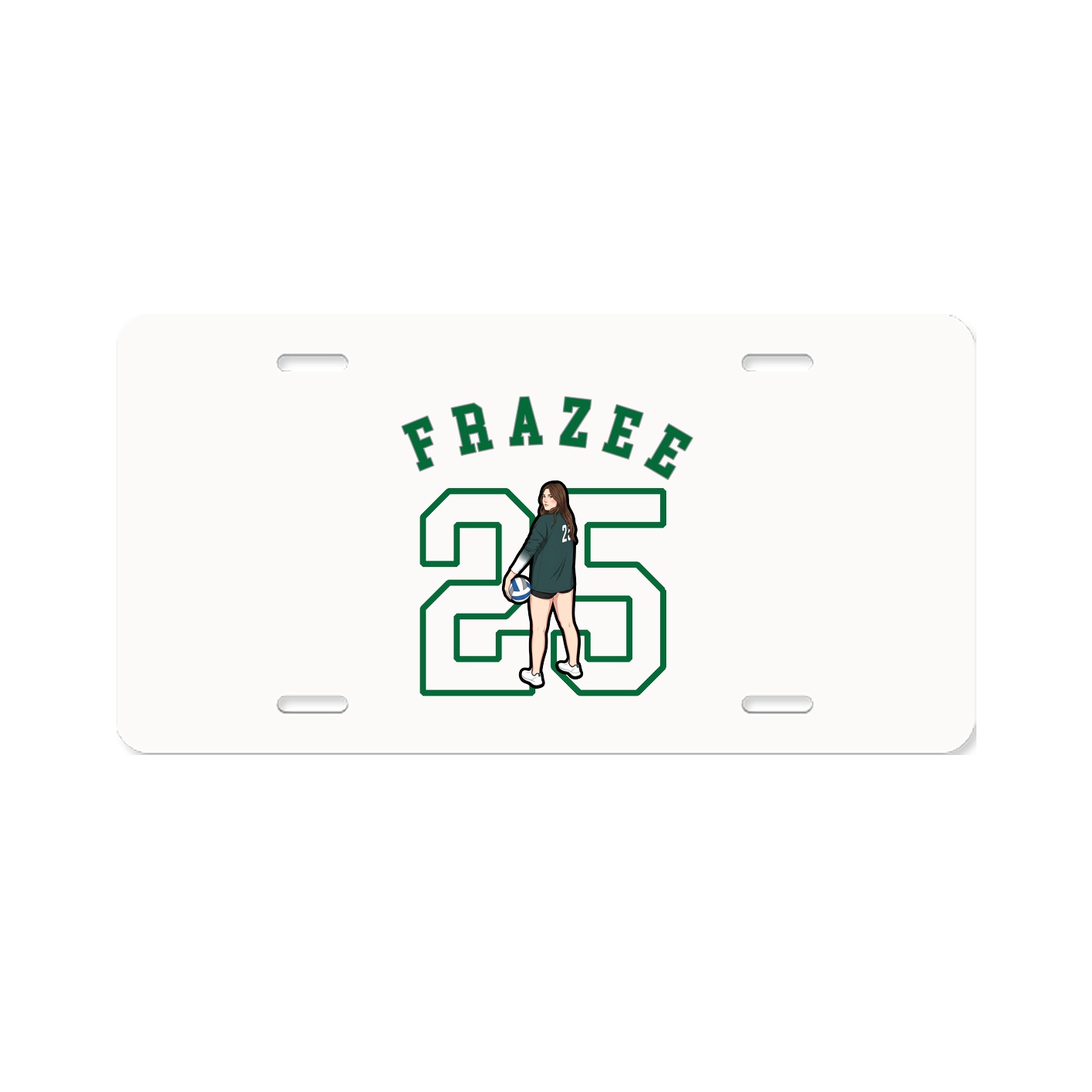 License Plate — Shirsey Arch in Classic