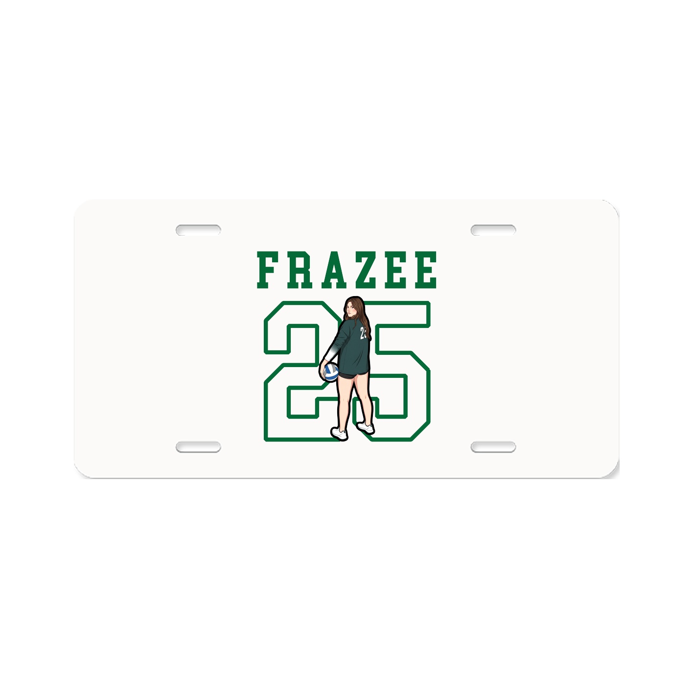 License Plate — Shirsey in Classic