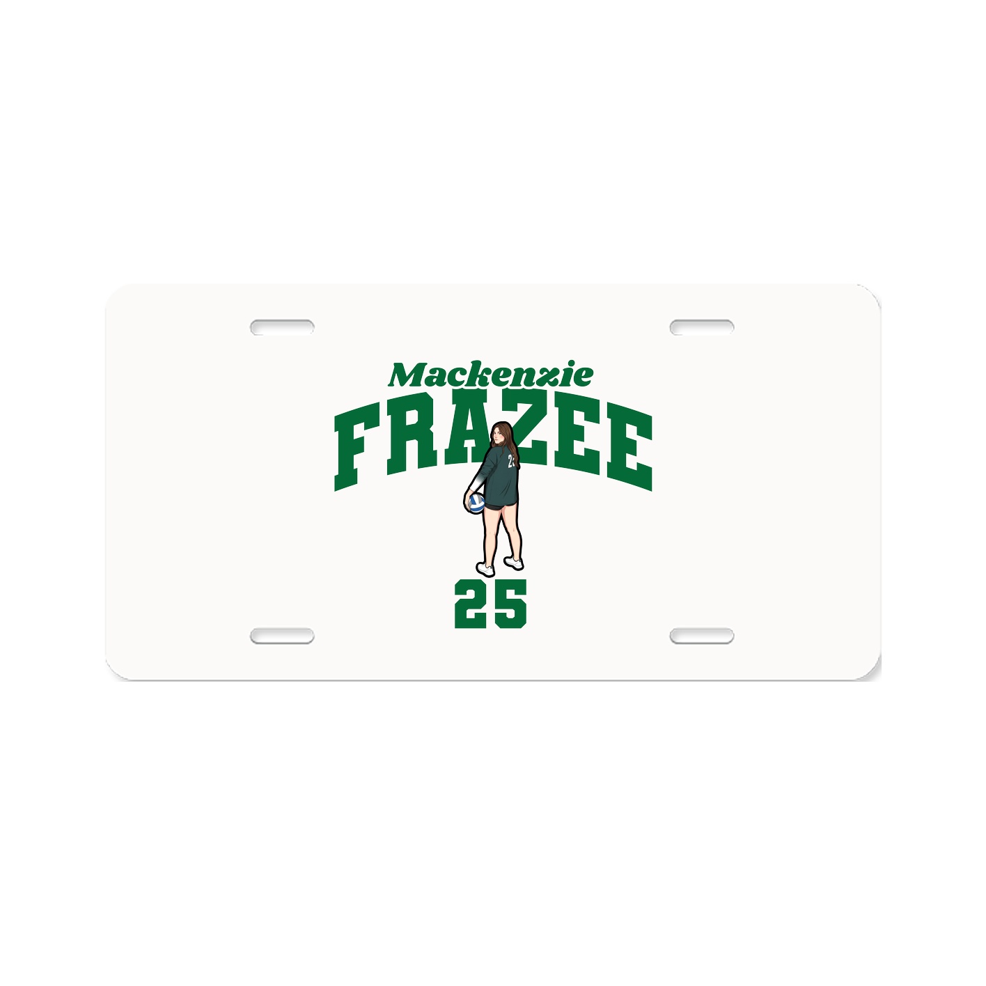 License Plate — Signature Arch in Classic