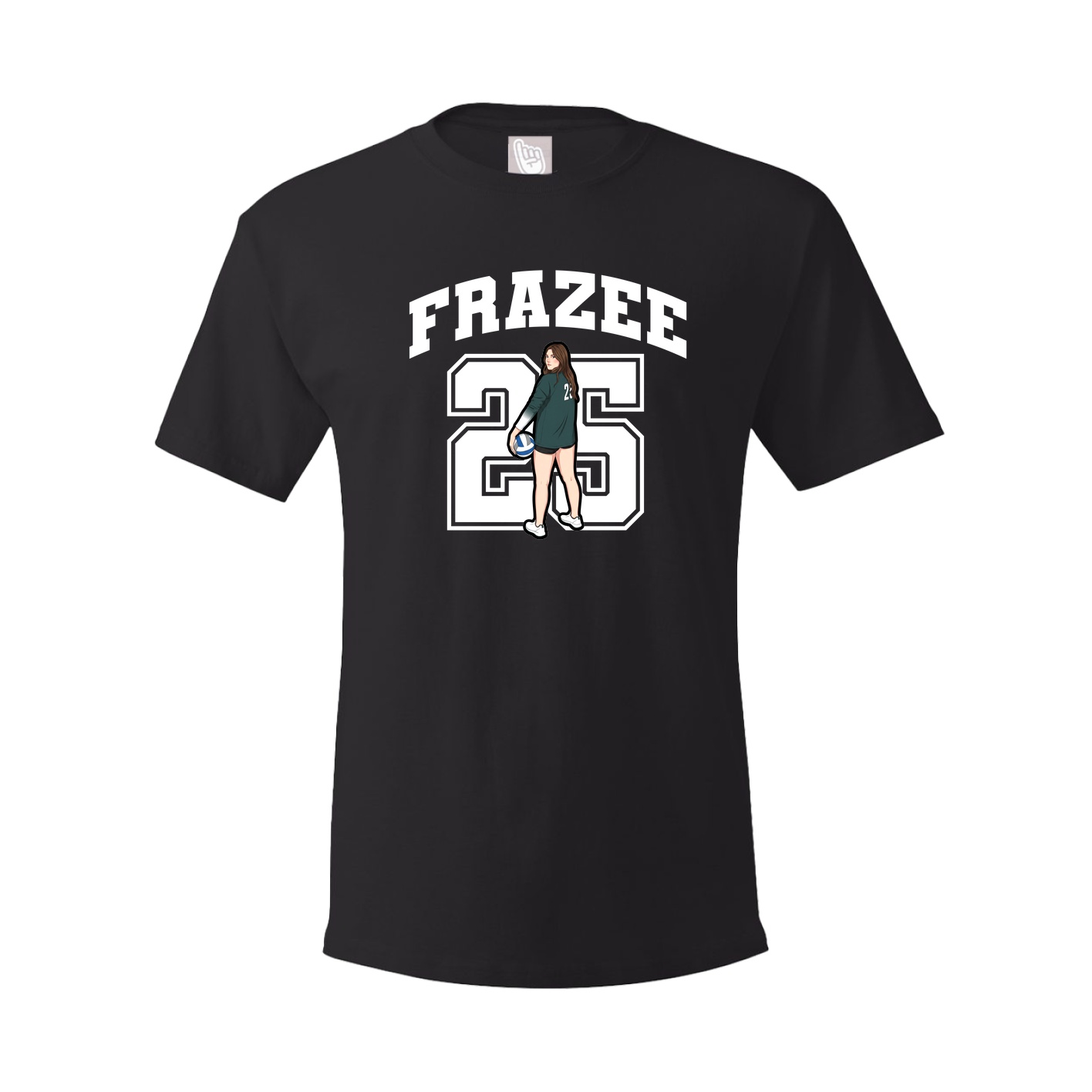 Tee — Number in Black
